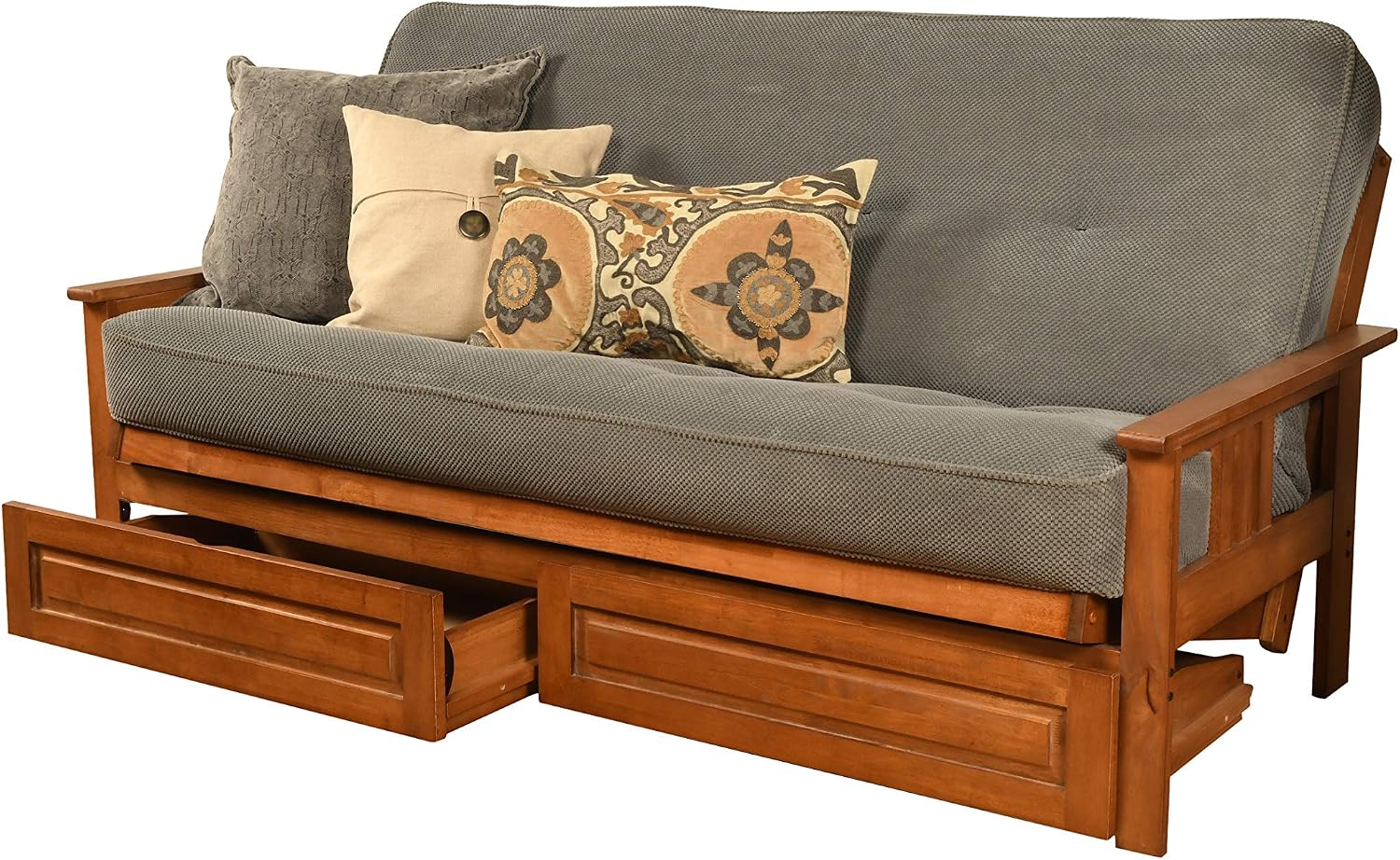 Kodiak Futons Monterey Futon Frame, No Drawers, Barbados