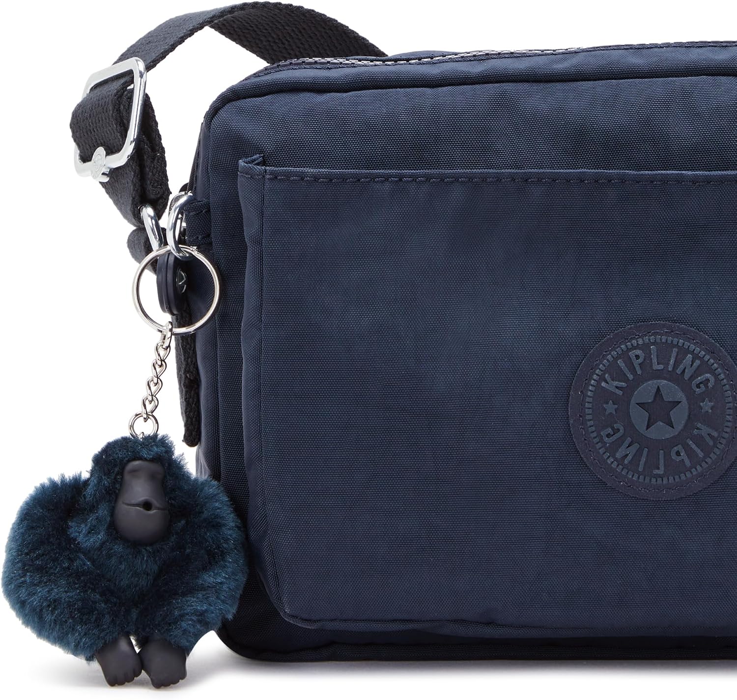 Kipling Women’s Abanu Medium Crossbody Bag, Lightweight, Adjustable Nylon Waist Pack with Multi-Compartment Zip Pockets