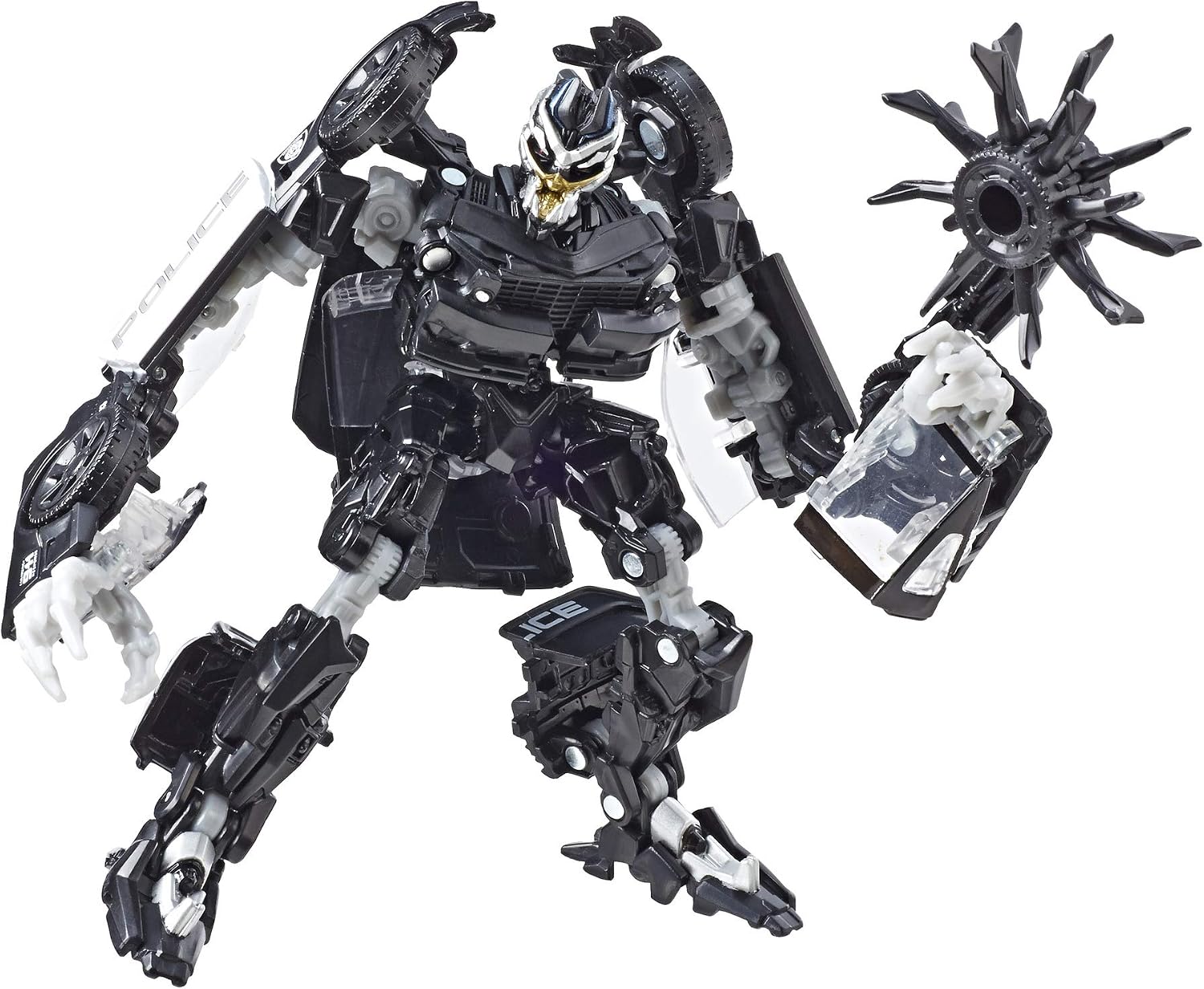 Transformers Studio Series 28 Deluxe Class Movie 1 Barricade Action Figure | Transformers Movie Studio Series 5 Inch Action Figure Deluxe Class