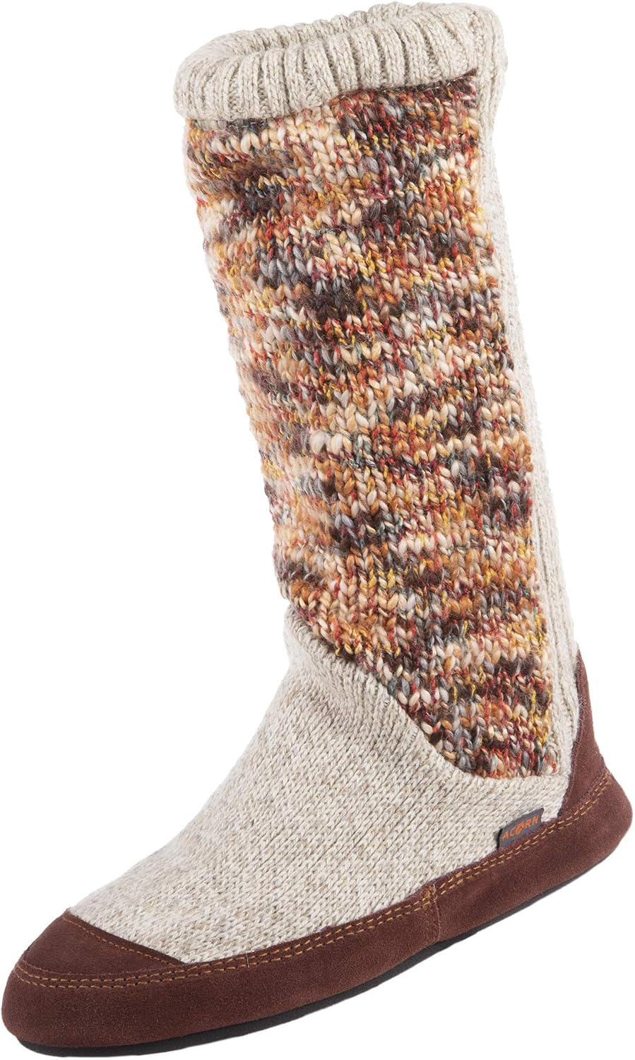 Acorn Slouch Boots Slippers for Women - Comfy, Memory Foam, Non-Slip, Durable, Mid-Calf House Slipper with Indoor/Outdoor Sole