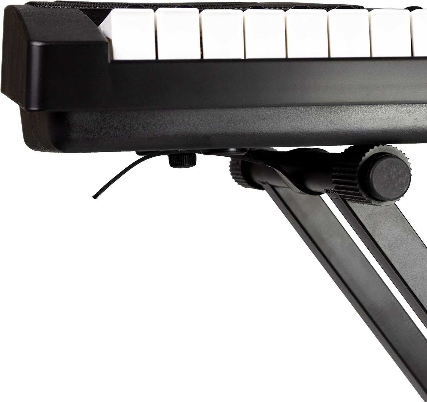 RockJam RJX29 Adjustable X Frame Keyboard Stand with Locking Straps