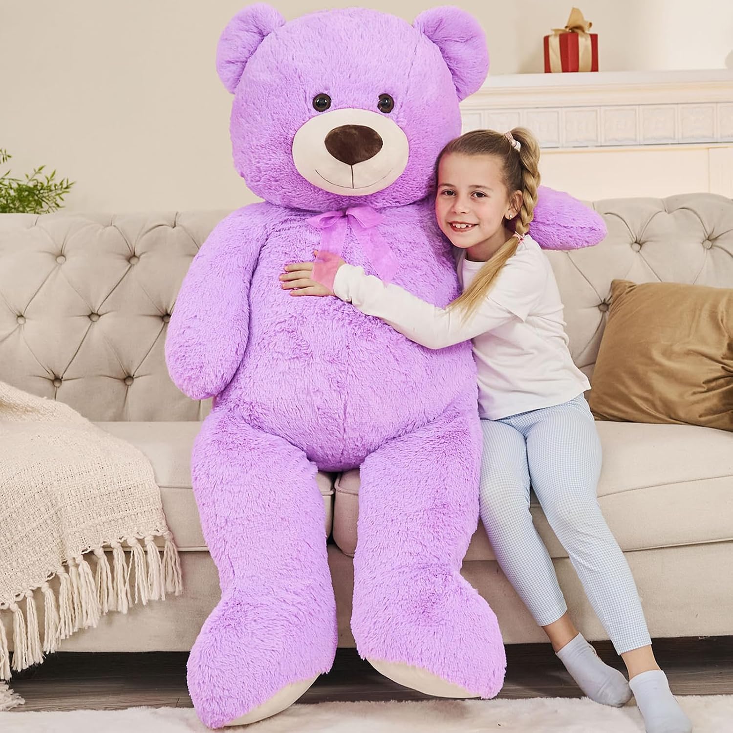 Toys Studio 47 Inch Big Teddy Bear Giant Stuffed Animal for Girls