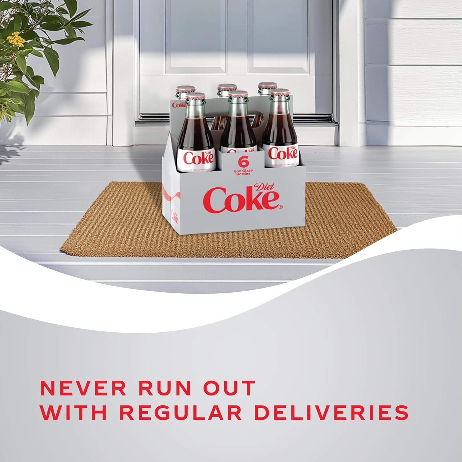 Diet Coke Caffeine Free Soda Soft Drink, 2 Liter (Package May Vary)