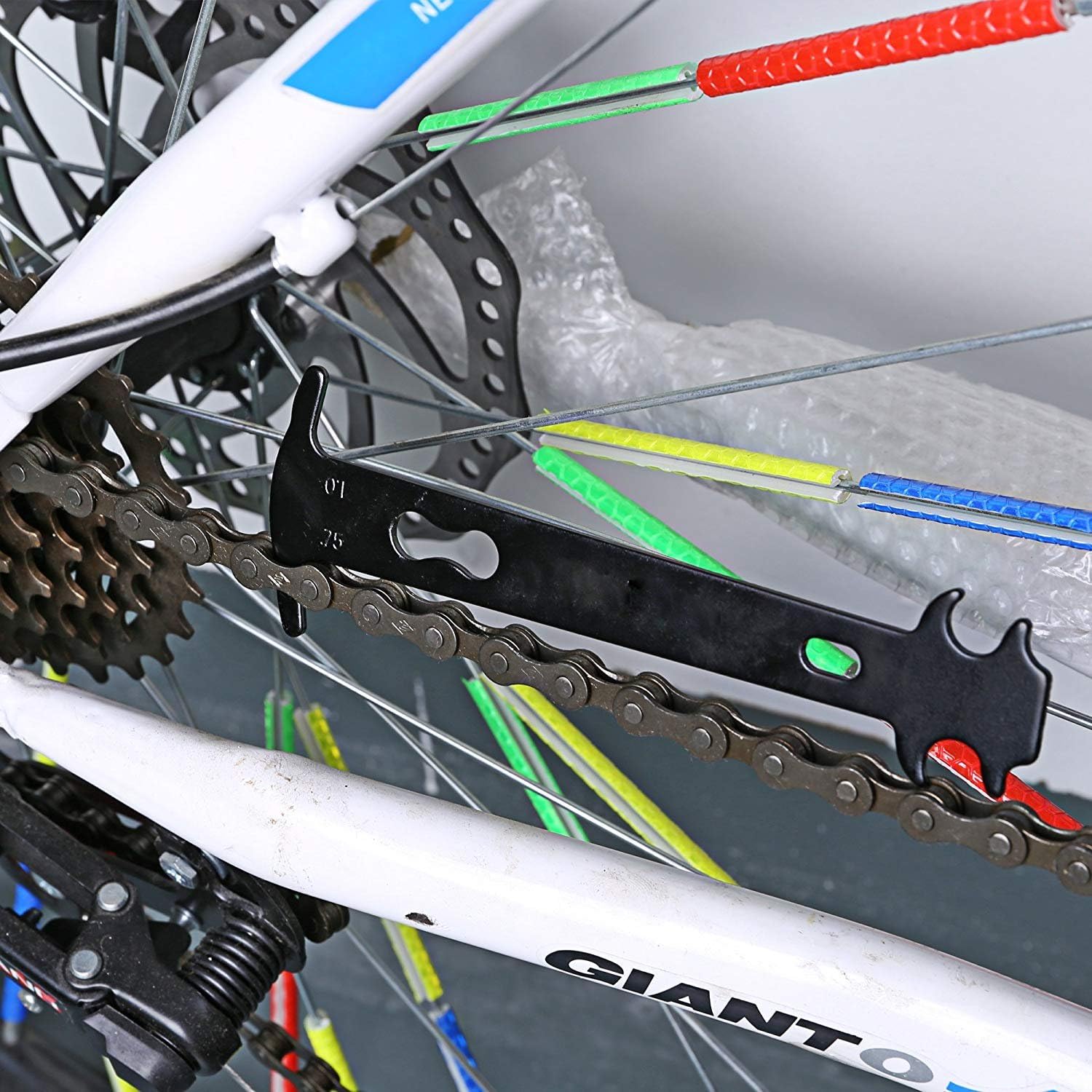 Bike Link Plier + Chain Wear Gauge + 6 Pairs Bicycle Missing Link
