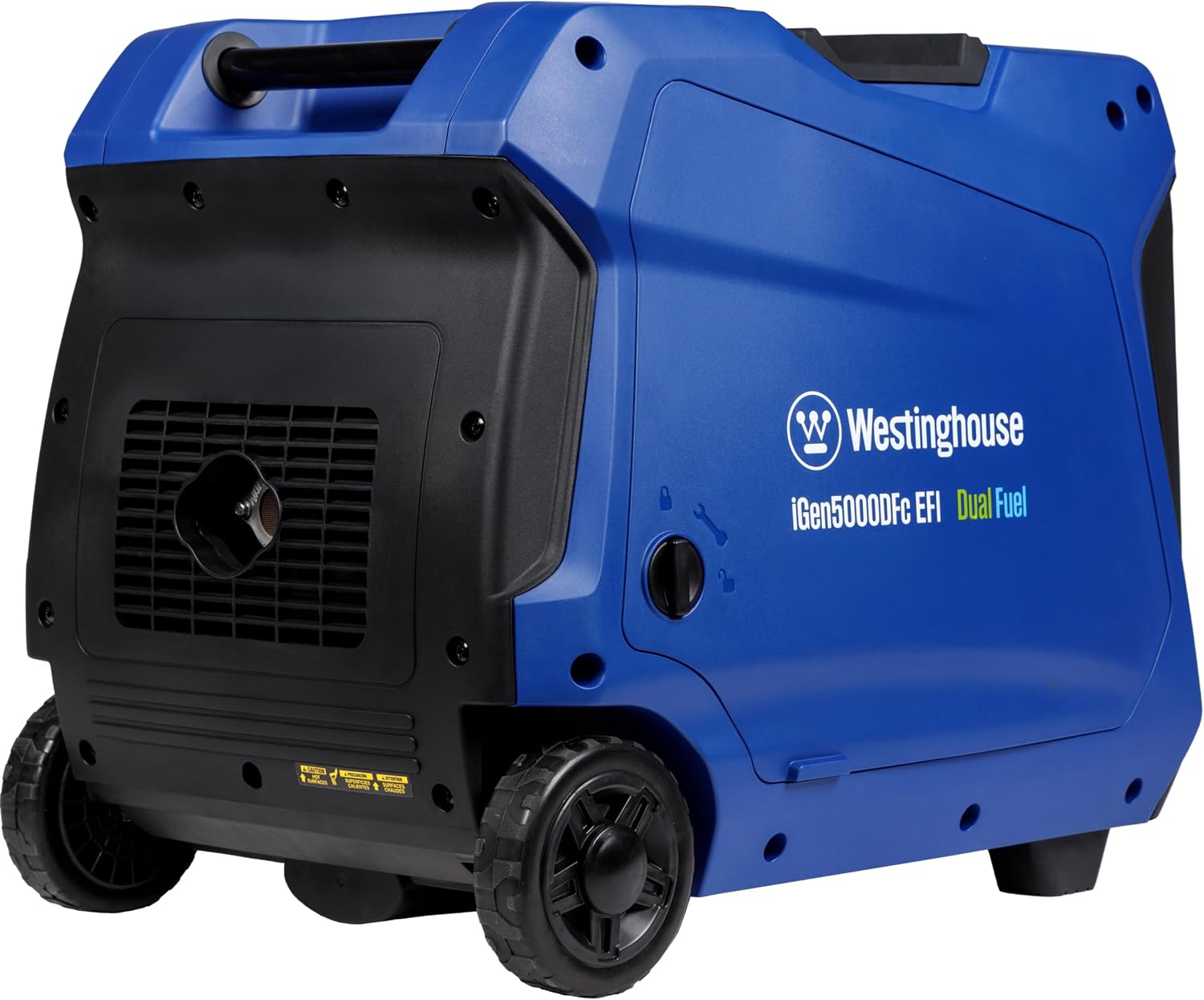 Westinghouse 5000 Peak Watt Super Quiet Portable Inverter Generator, Remote Electric Start with Auto Choke, Wheel & Handle Kit, RV Ready, Gas Powered, Parallel Capable