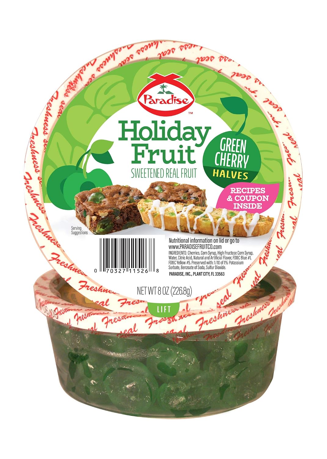 Paradise Fruit Extra Fancy Fruit Cake Mix, 16 Ounce