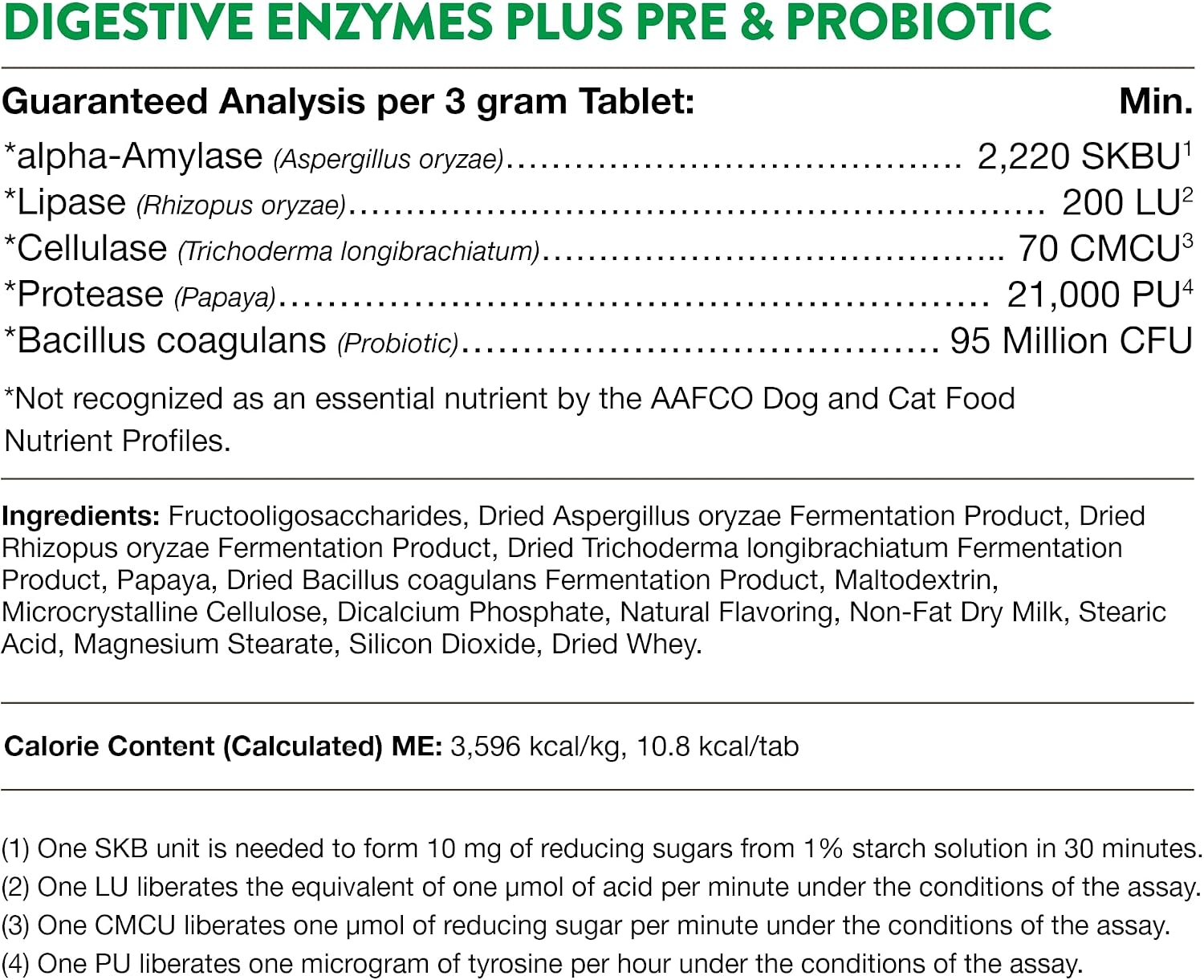 NaturVet Digestive Enzymes with Pre & Probiotic for Dogs & Cats - 8 oz | Supports Diet Changes & a Healthy Digestive Tract with Prebiotics, Powder