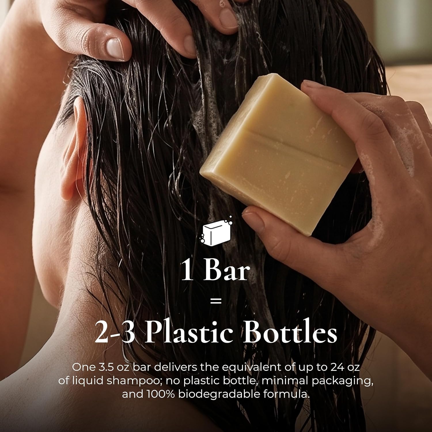 J.R.LIGGETT'S Moisturizing Formula Shampoo Bar Restores Softness 3.5 oz | All-Natural Solid Shampoo Bar Hair Cleanser with Coconut Oil and Aloe Vera, Fragrance-Free, Sulfate-Free