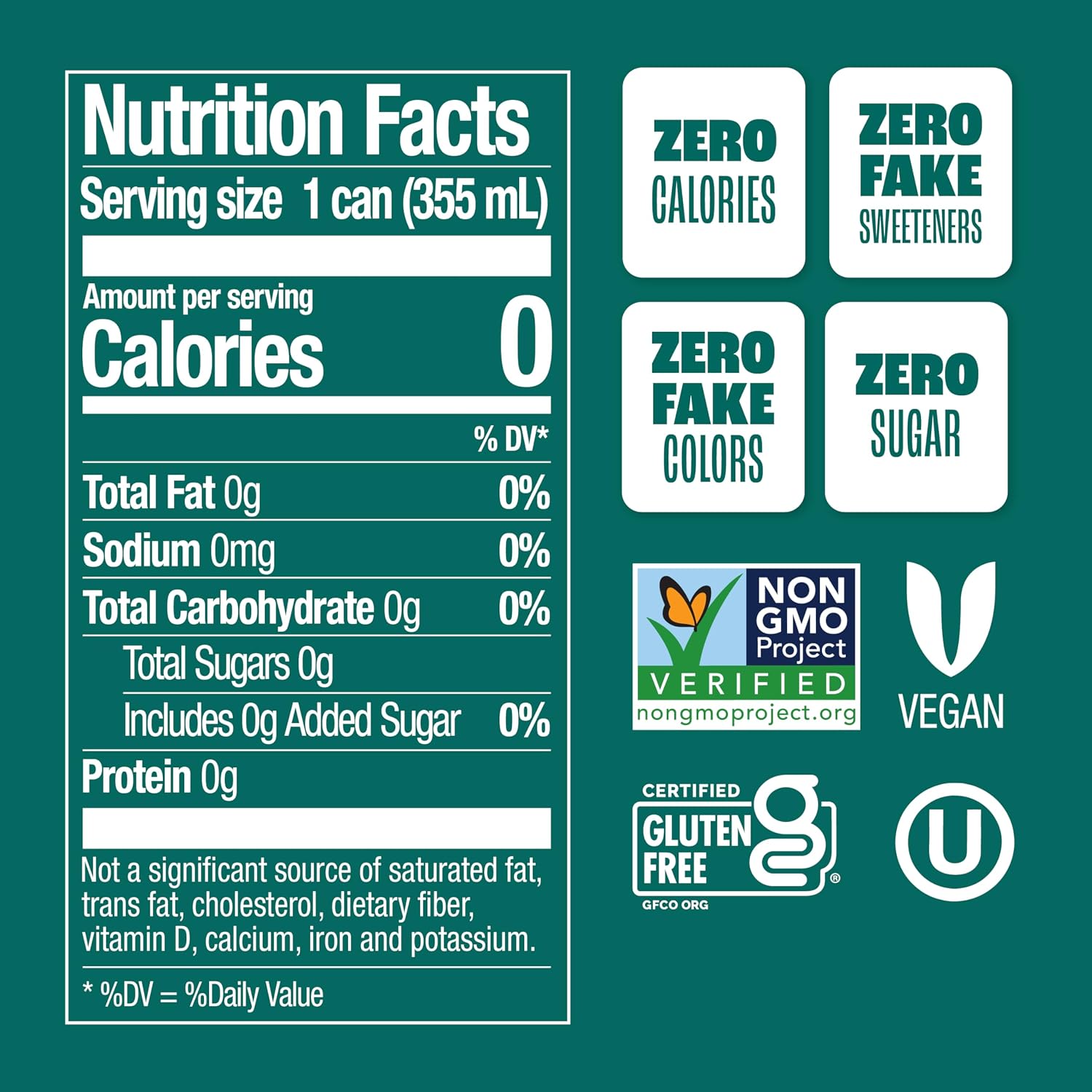 Zevia Zero Sugar Soda, Orange Creamsicle, 12 oz Cans (24-Pack) – Caffeine Free, Naturally Sweetened, No Calorie Soda - Non-GMO Project Verified, Gluten-Free, Vegan