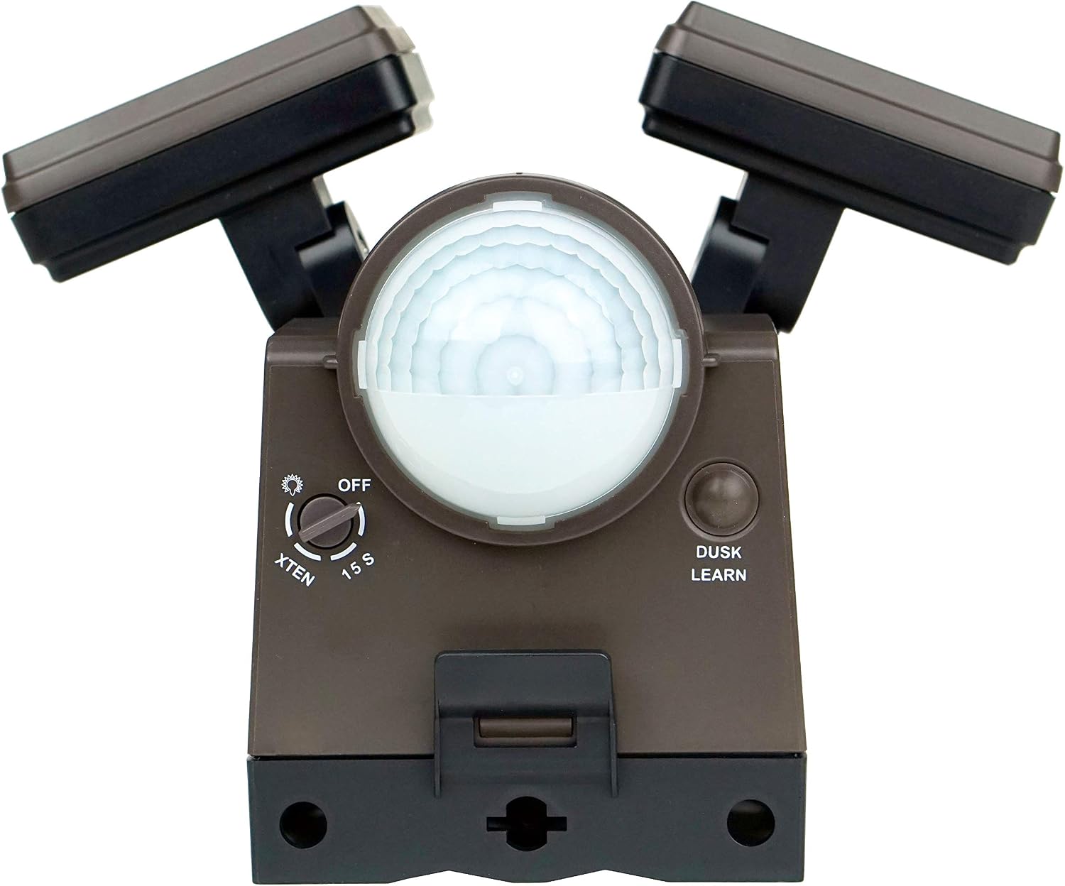 LED Motion Security Flood Light Battery Operated Indoor Outdoor 700 Lumen Adjustable Sensor Detection, Battery Saver Mode, 2 Head