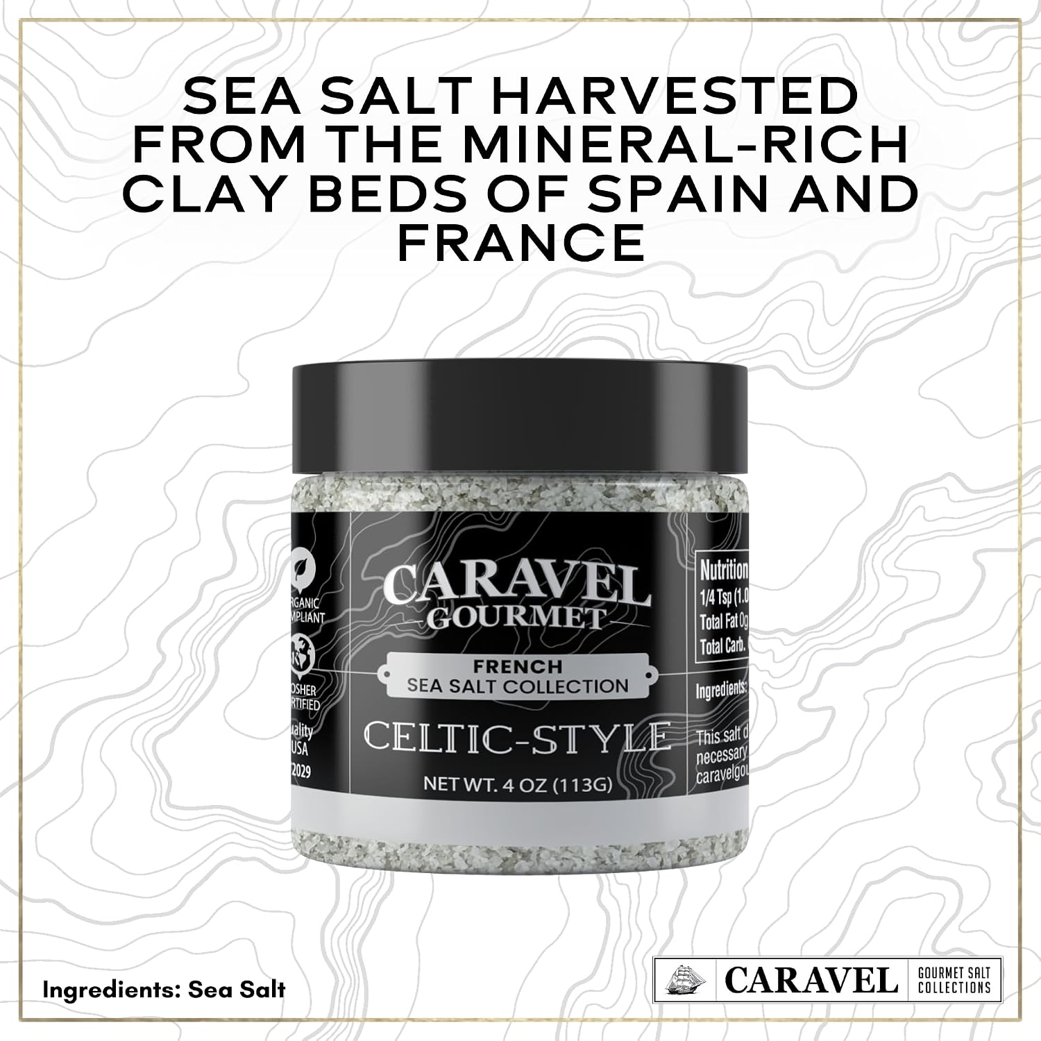Caravel Gourmet Smoked Sea Salt Sampler, 6-Flavor Grilling Salts, 0.5 oz | Grilling & cooking salts bundle, finishing salt & spice variety pack gift for special occasions