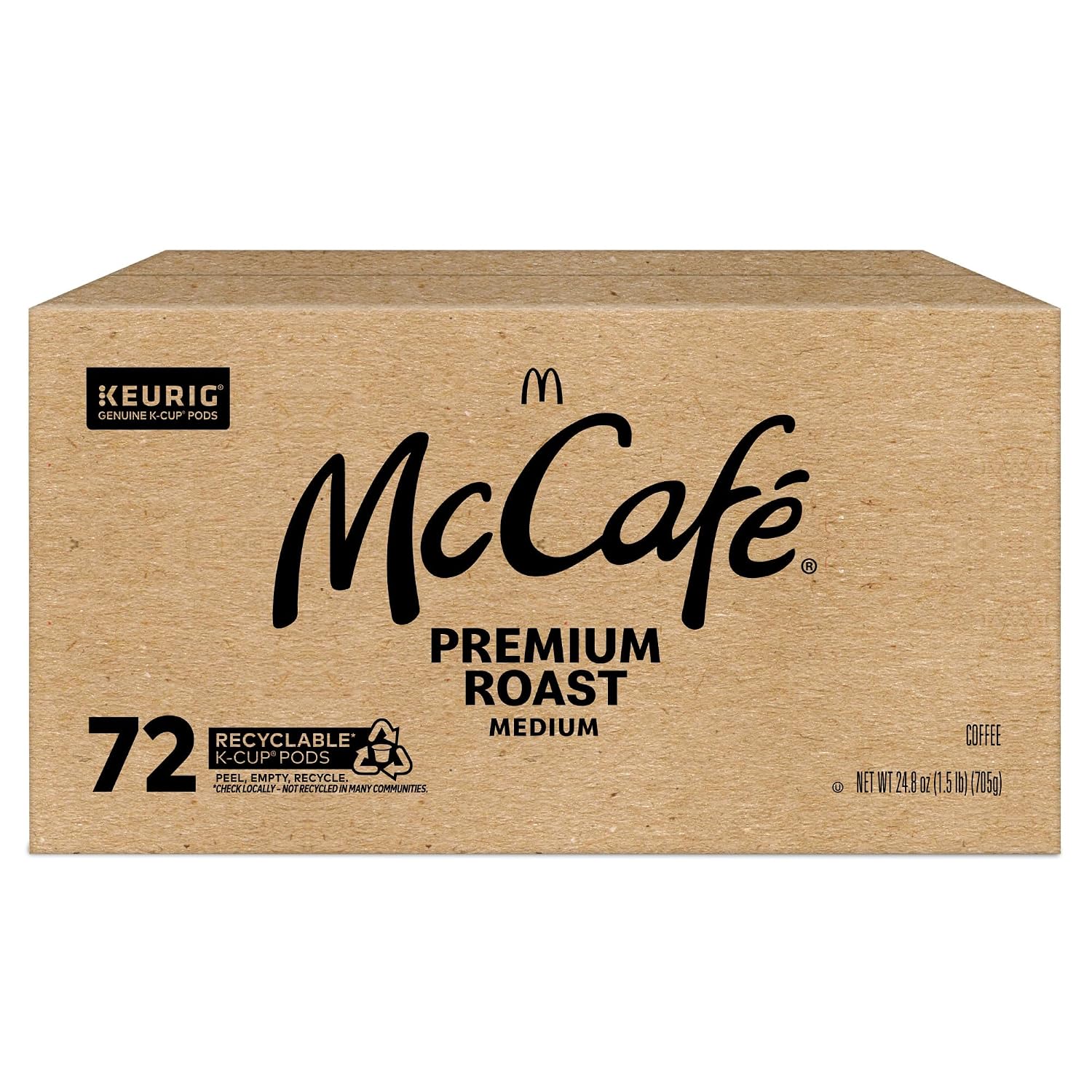 McCafe Premium Roast Coffee, Single Serve Keurig K-Cup Pods, Medium Roast, 84 Count