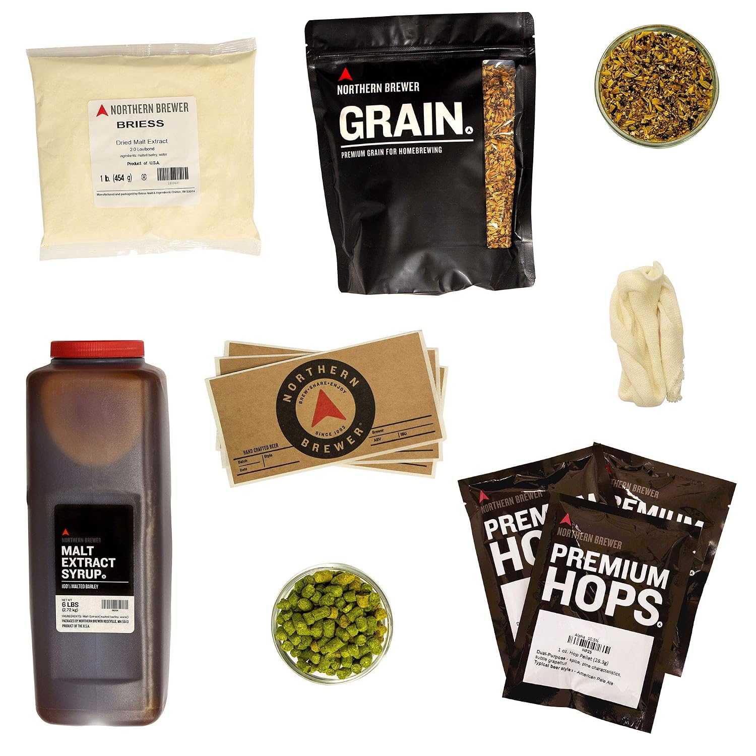 Northern Brewer - Scottish Wee Heavy Strong Ale Extract Beer Recipe Kit - Ingredients for Making 5 Gallons of Homemade Brew