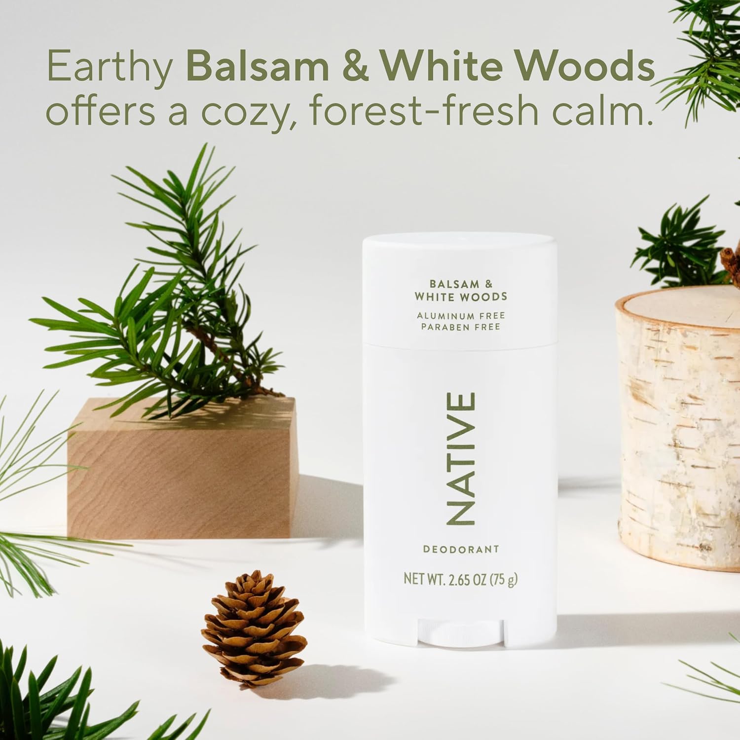 Native Deodorant Contains Naturally Derived Ingredients, 72 Hour Odor Control, Deodorant for Women and Men, Aluminum Free, Eucalyptus & Mint 2.65oz