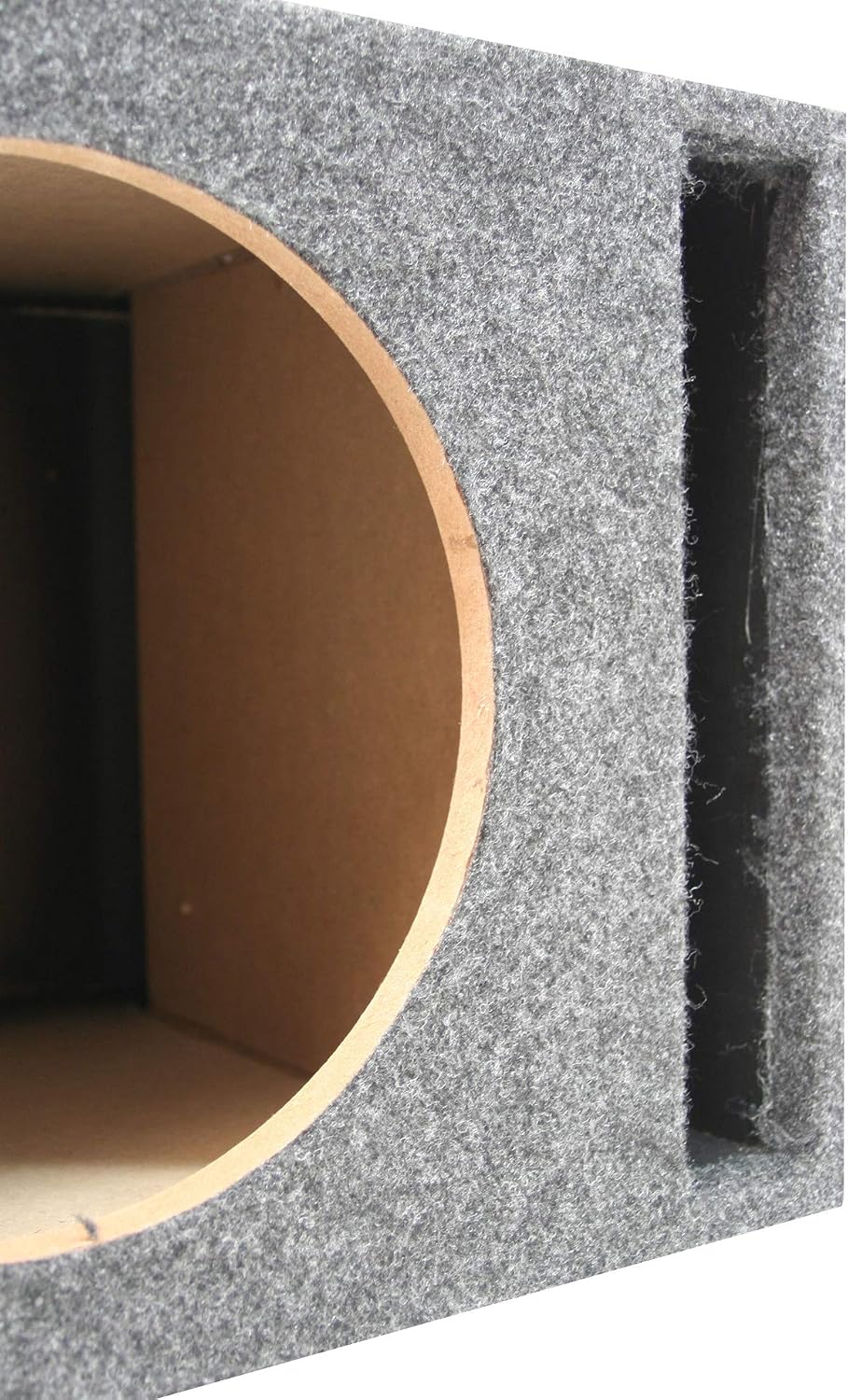 American Sound Connection Car Audio Single 15" Vented Subwoofer Stereo Sub Box Ported Enclosure 5/8" MDF