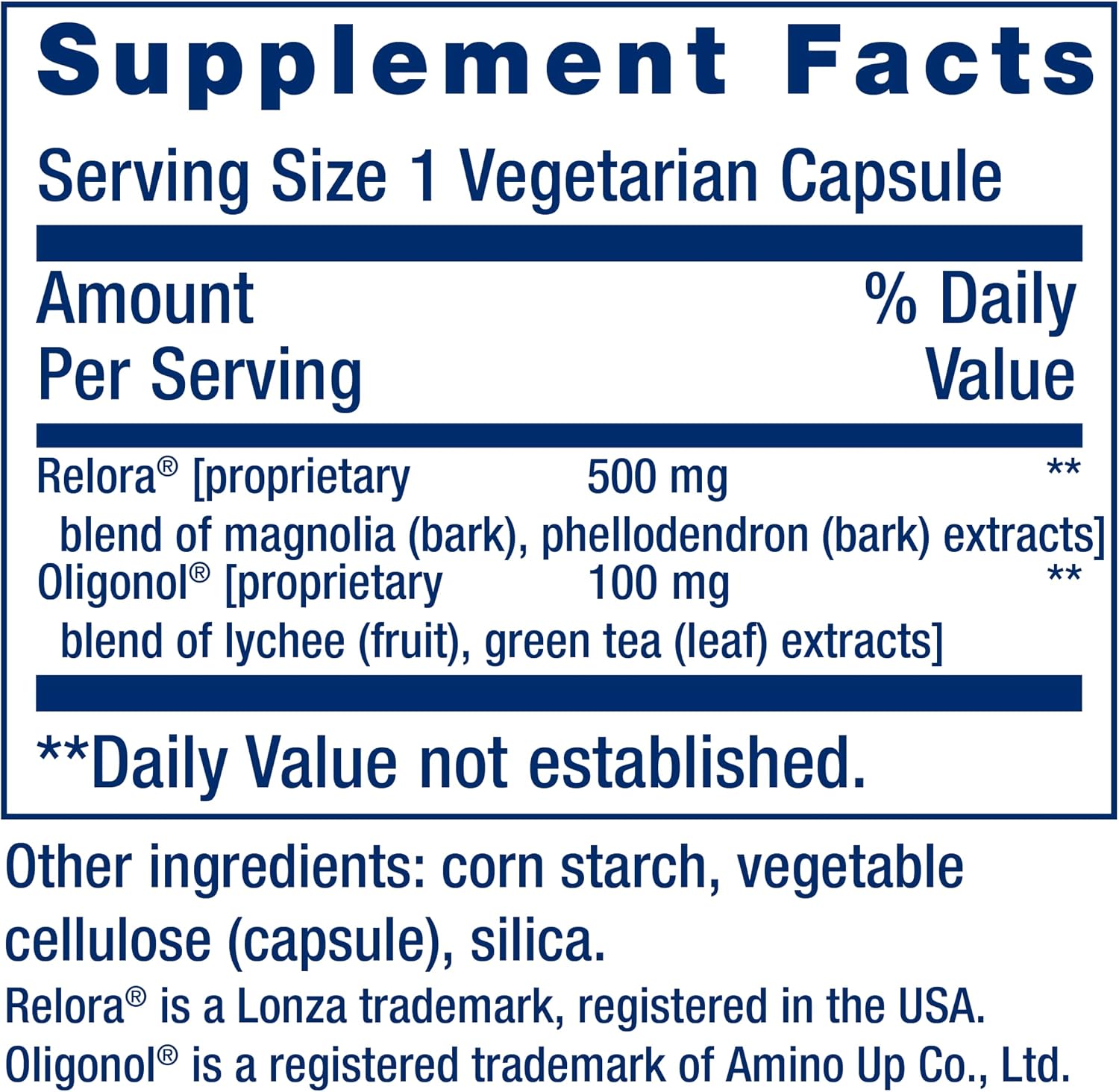 Life Extension Cortisol-Stress Balance, 30 Capsules | Relora Magnolia Bark, Green Tea & Lychee, Manage Stress & Healthy Cortisol Levels, Gluten-Free
