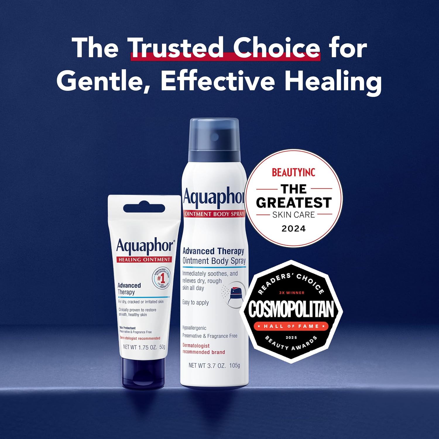 Aquaphor Advanced Therapy Healing Ointment Skin Protectant, 14 OZ | Clinically Proven Skin Protectant Moisturizer for Cracked, Irritated or Dry Skin Relief, Dye and Fragrance Free