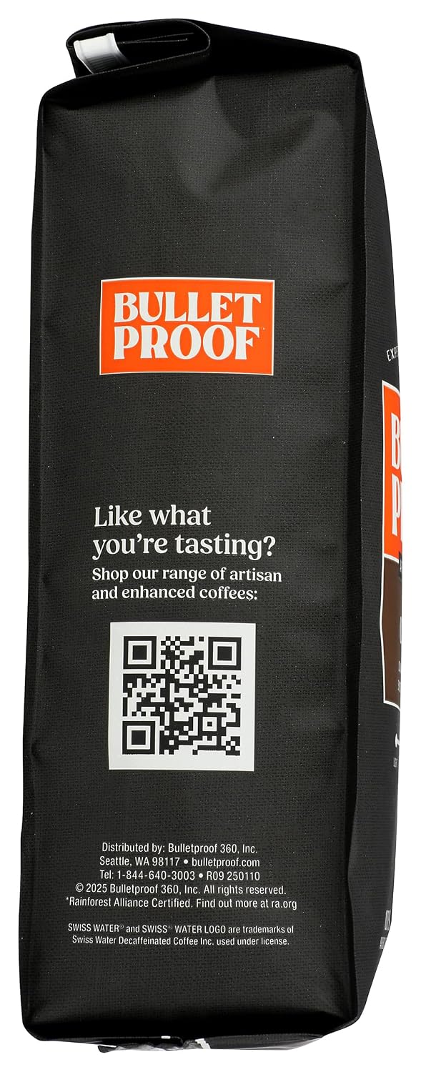 Bulletproof French Kick Dark Roast Whole Bean Coffee, 12 Ounces, 100% Arabica Coffee Sourced from Guatemala, Colombia & El Salvador