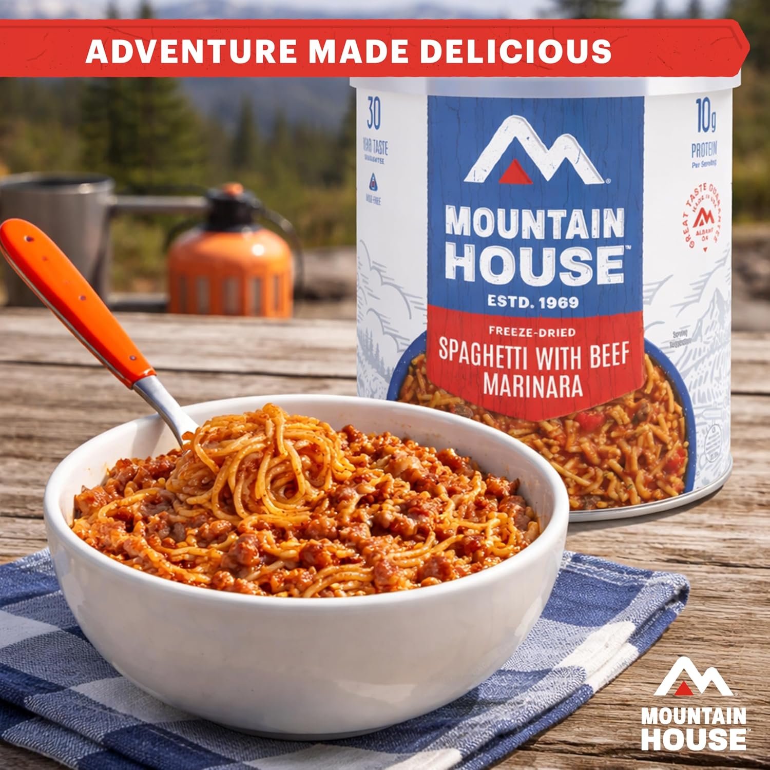 Mountain House Diced Beef | Freeze Dried Survival & Emergency Food | #10 Can | Gluten-Free, 30122
