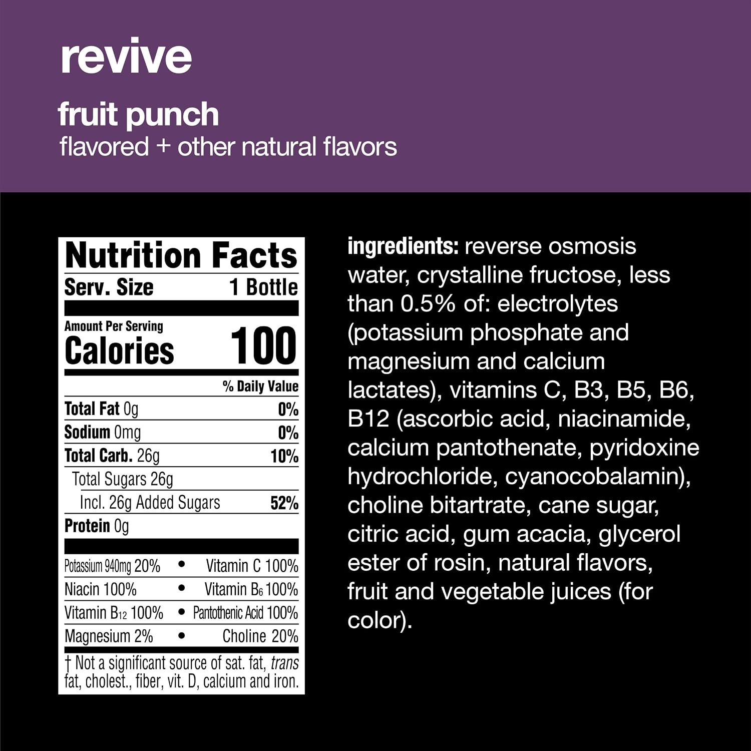 vitaminwater Power-C Dragonfruit Water Beverage, 16.9 fl oz, 6 pack | Bottled, nutrient-enhanced flavored water drink with 90 calories per bottle, antioxidants, and vitamins