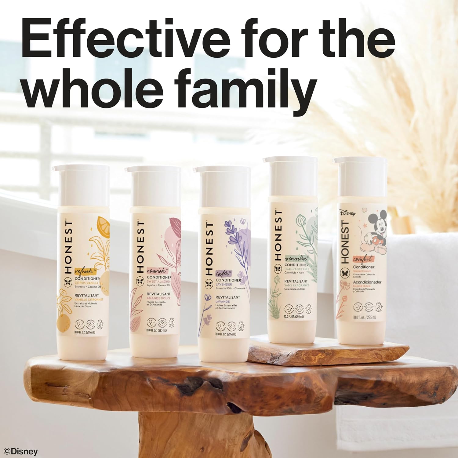 The Honest Company Shampoo, Body Wash, Conditioner, Lavender Calm, 20 fl oz