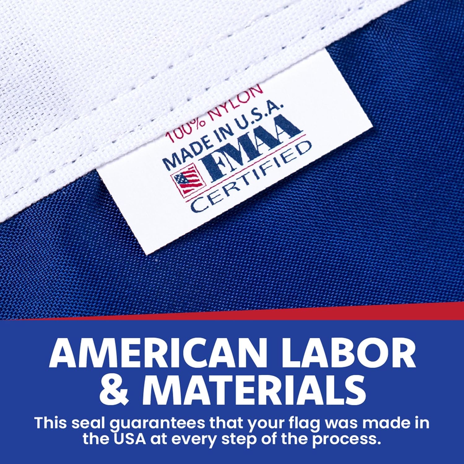 American Flag 6x10 Nylon - Outdoor USA Flag Made in USA