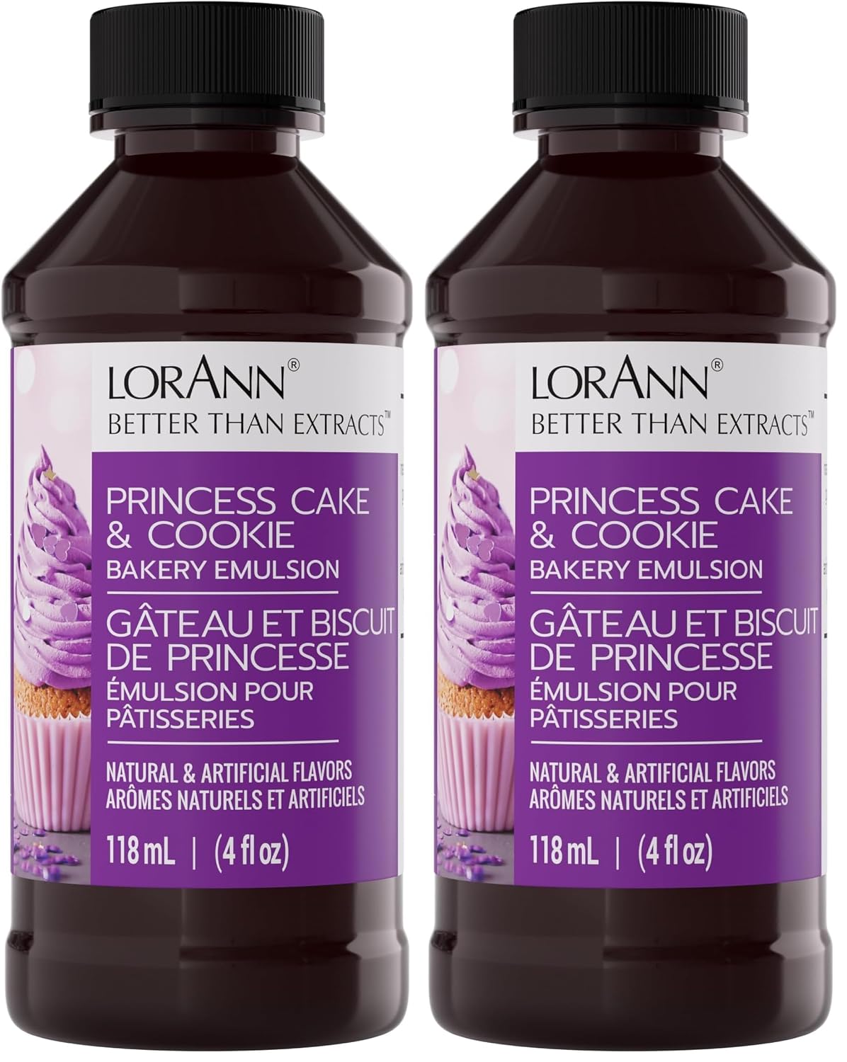 LorAnn Oils Peppermint Bakery Emulsion: True Essence, Ideal for Boosting Fruit Tones in Cakes, Cookies & Desserts, Gluten-Free, Keto-Friendly, Extract Substitute Essential for Your Kitchen, 16 Oz