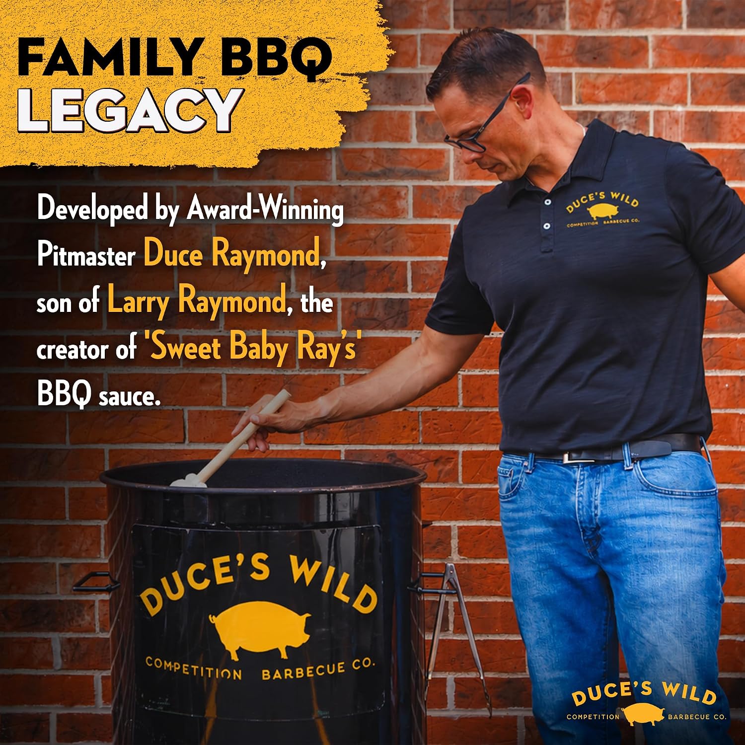 Duce’s Wild Barbecue Alabama White Gold Mayo-Based White Sauce - 18 oz.