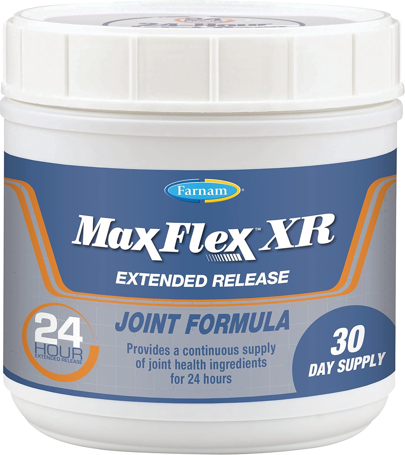 Farnam MaxFlex XR Extended Release Joint Supplement for Horses, Provides a continuous supply of joint health ingredients for 24 hours, 0.9375 pound