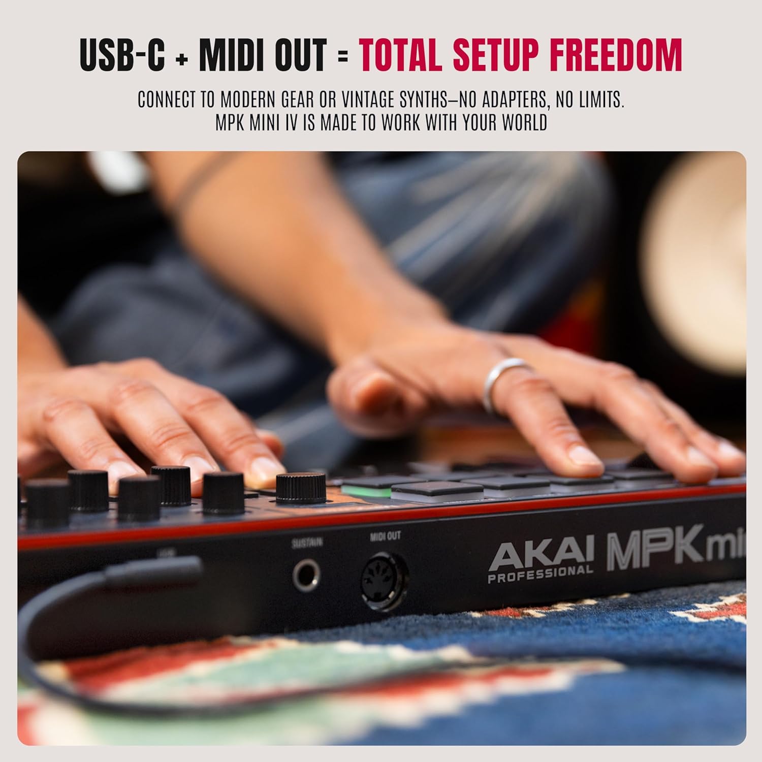 Akai Professional MPK Mini MK3 25-Key USB MIDI Keyboard Controller