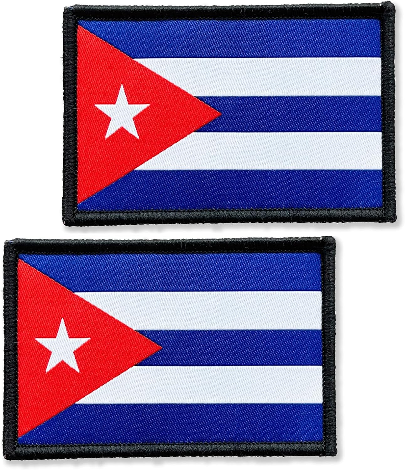 2 Pack Nicaragua Flags Patch Nicaraguans Flag Patches Patriotic Military Team Tactical Patch 3×2 Inch