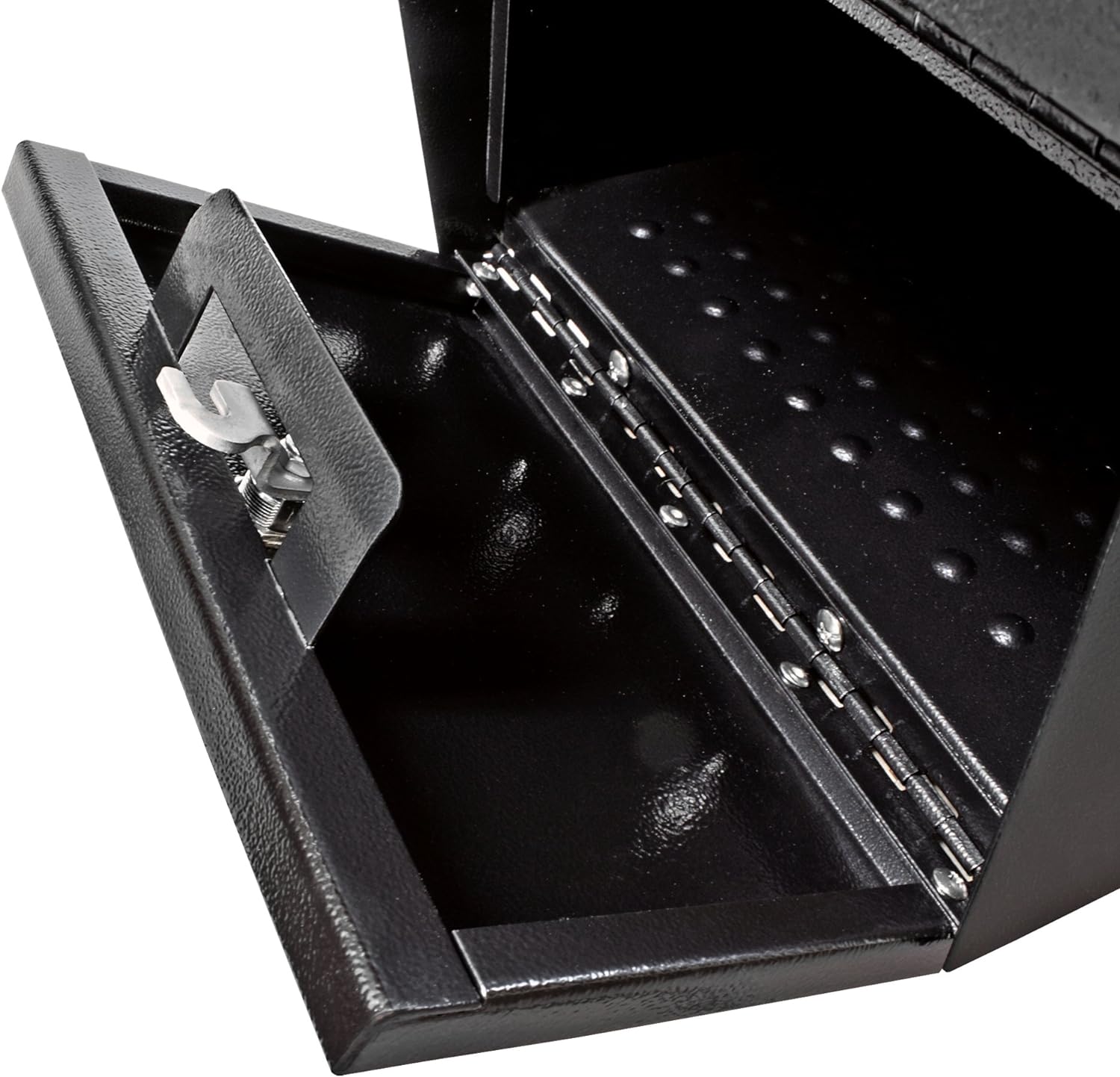 Mail Boss Package Master Locking Post Mount Package Mailbox, USPS Approved | Patented anti-pry lock, oversized package door