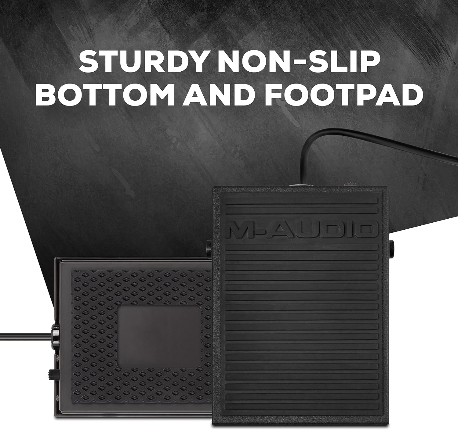 M-AUDIO EX-P Keyboard Expression Pedal | Universal Expression Pedal for MIDI Keyboards, MIDI Controllers, and Supported Guitar Effects Pedals