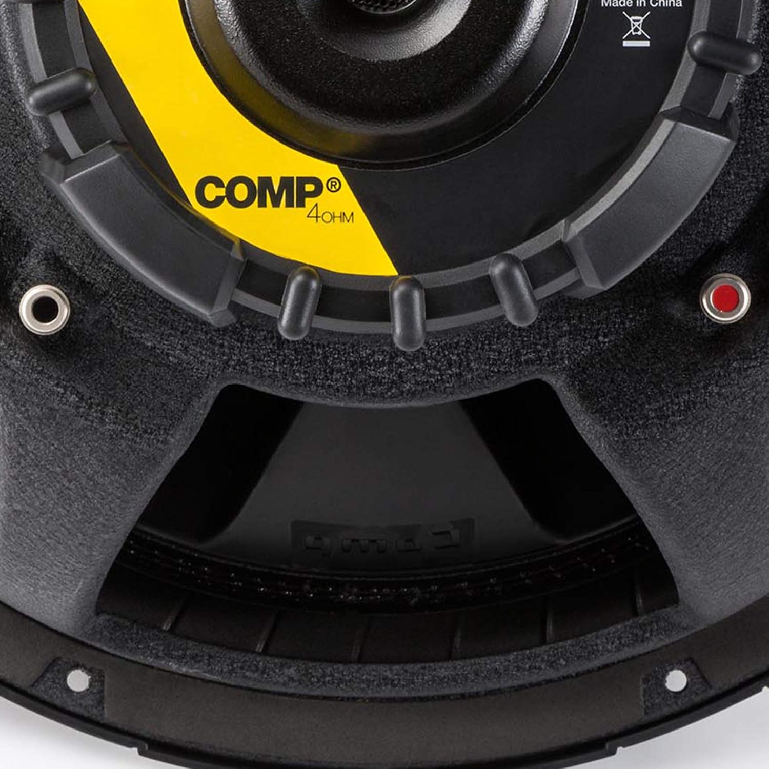 KICKER Comp 15-inch (38cm) Subwoofer, 4-Ohm, RoHS Compliant | Deep low-end punch, ported or sealed box ready, factory system upgrade