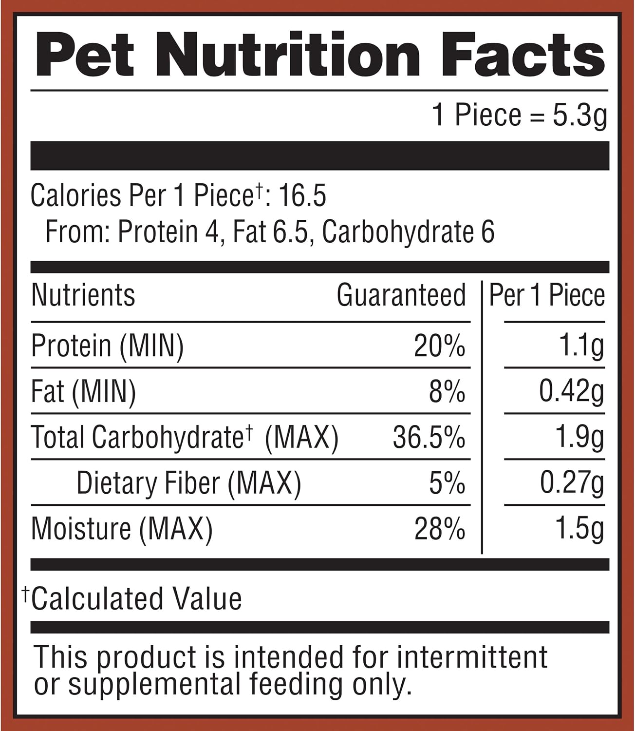 Milo’s Kitchen Chicken & Apple Sausage Slices Dog Treats, 18 Oz. Bag