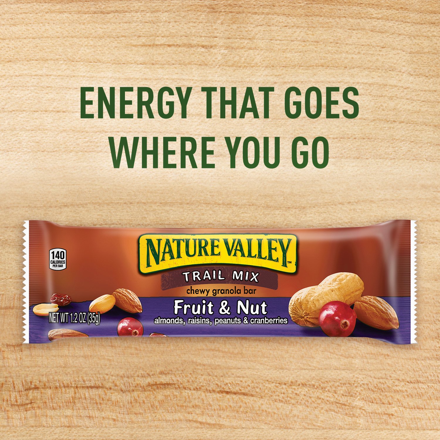 Nature Valley Almond Raisin & Cranberry Chewy Fruit & Nut Bar, 15 ct