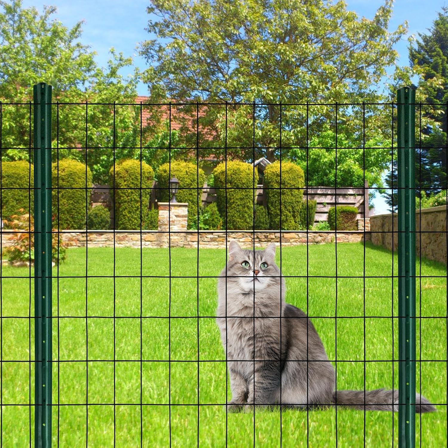 16GA Galvanized 48in x 50ft-3in x 2in Welded Wire Mesh Garden Economy Fence