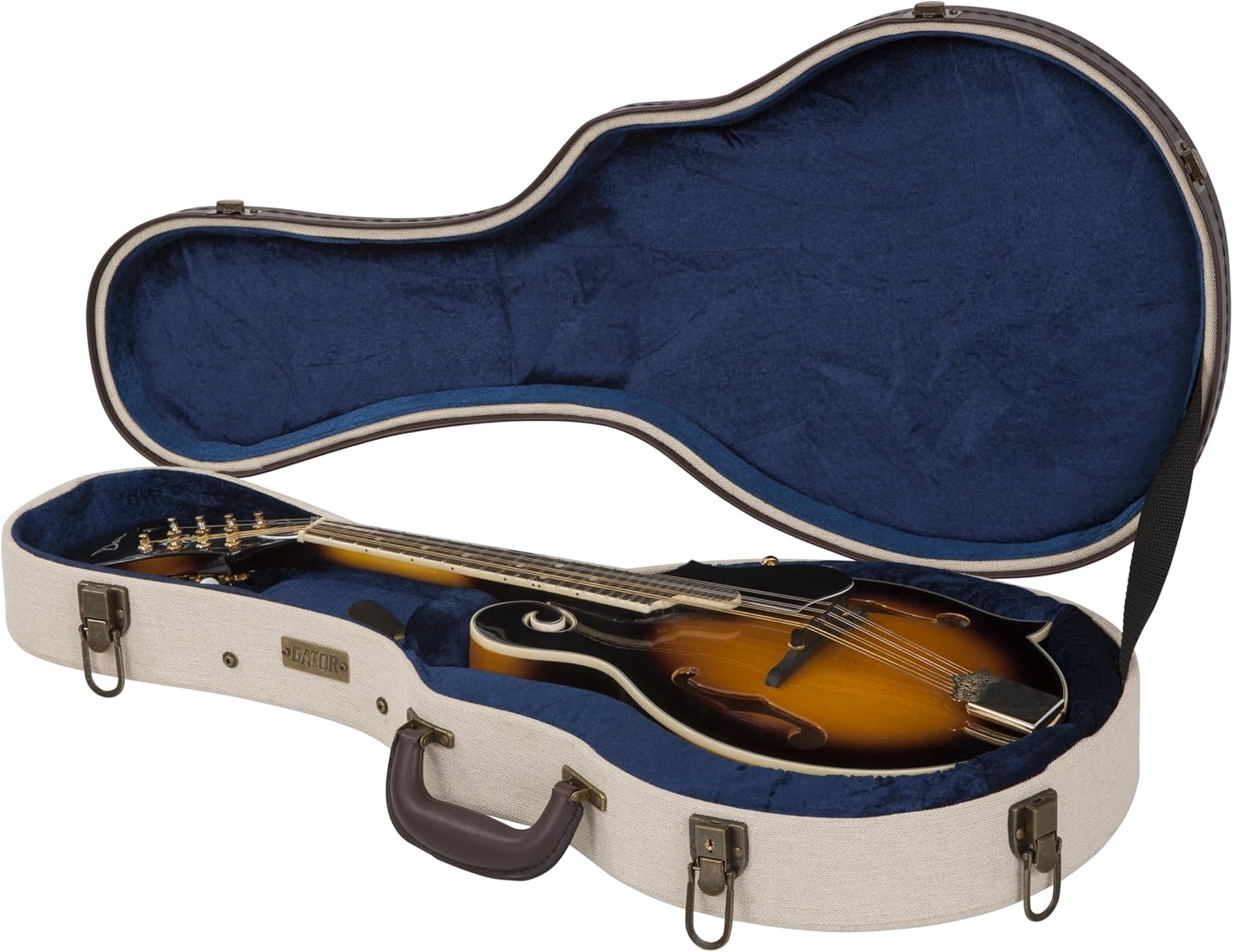 Gator Cases Journeyman Series Deluxe Wood Case for Resonator Style Acoustic Guitars (GW-JW RESO)