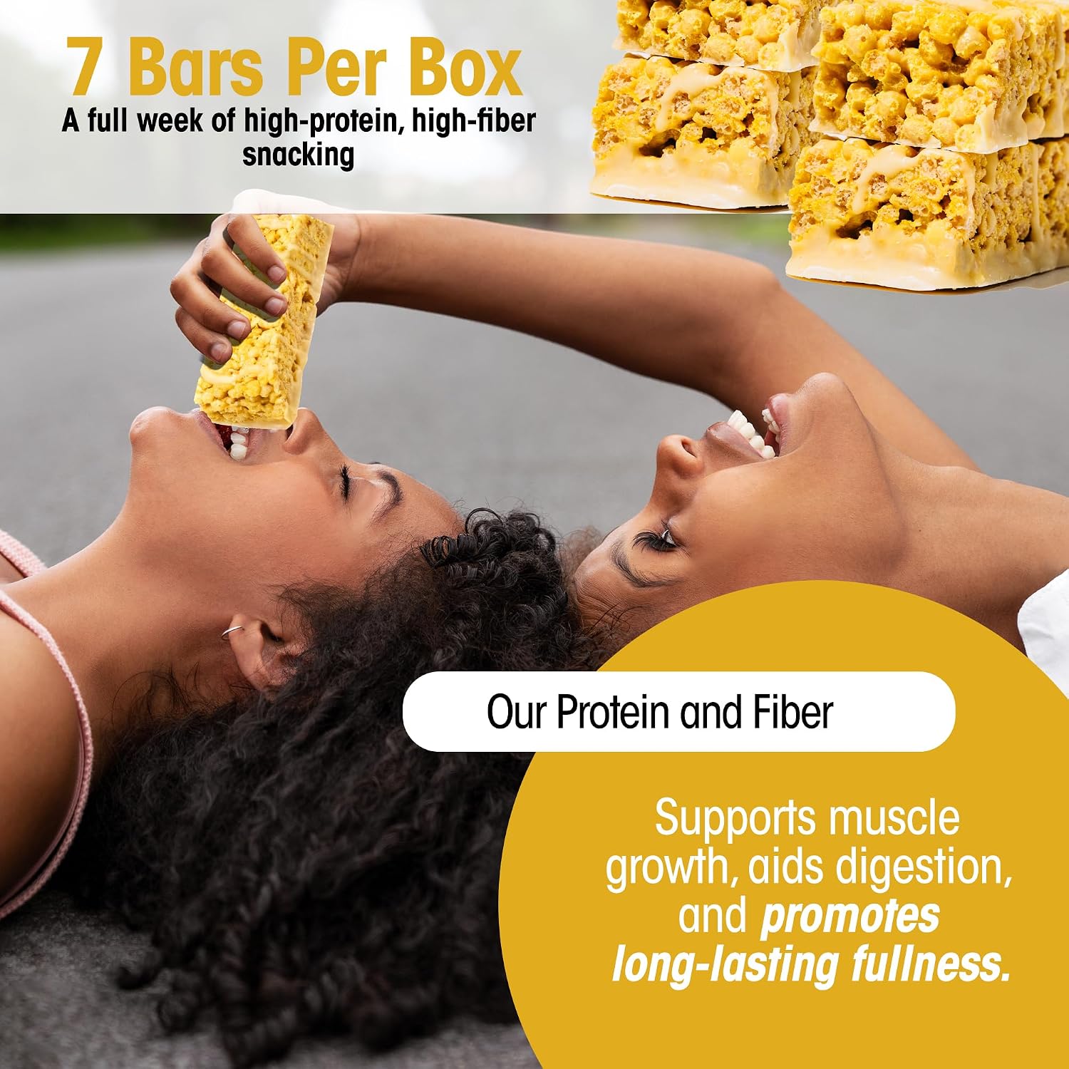 Wonderslim High Fiber Protein Bars, Low Calorie Snack – Fluffy Nutter, 7ct | 15g Protein, 7g Fiber – Gluten-Free, Low Sugar, Protein Snack Bars for Hunger & Craving Control, Weight Management Support