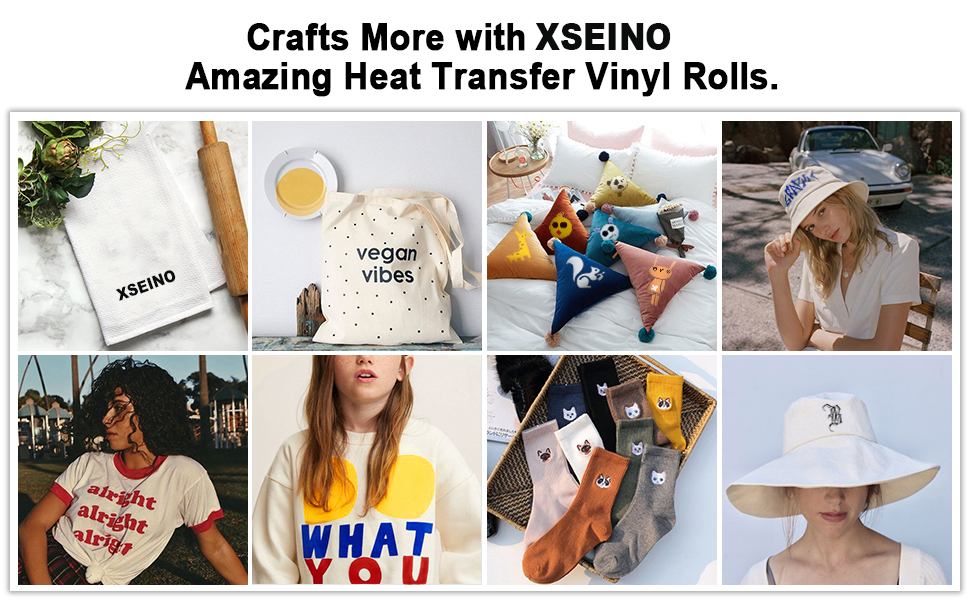 xseino silver htv viny roll 50ft