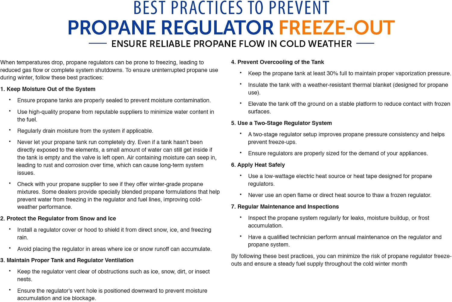 Flame King (ACR-2) Without Pigtails 2-Stage Auto Changeover LP Propane Gas Regulator For RVs, Vans, Trailers
