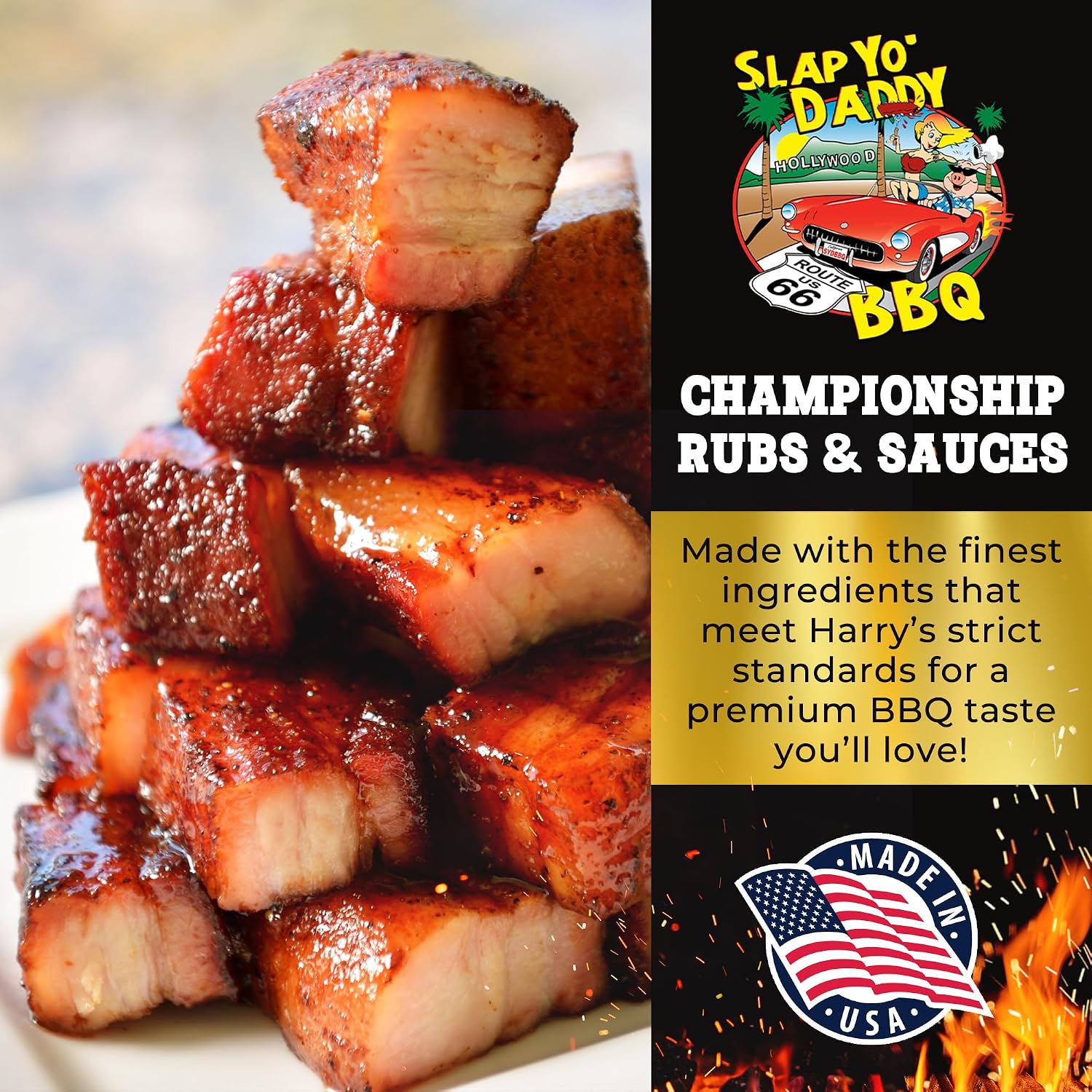 Slap Yo Daddy BBQ Rub Seasoning Jailbird Chicken - Award-Winning Poultry Seasoning Chicken Rub for Grilling and Smoking From Pitmaster Harry Soo - No MSG, Gluten-Free - 9.8 oz