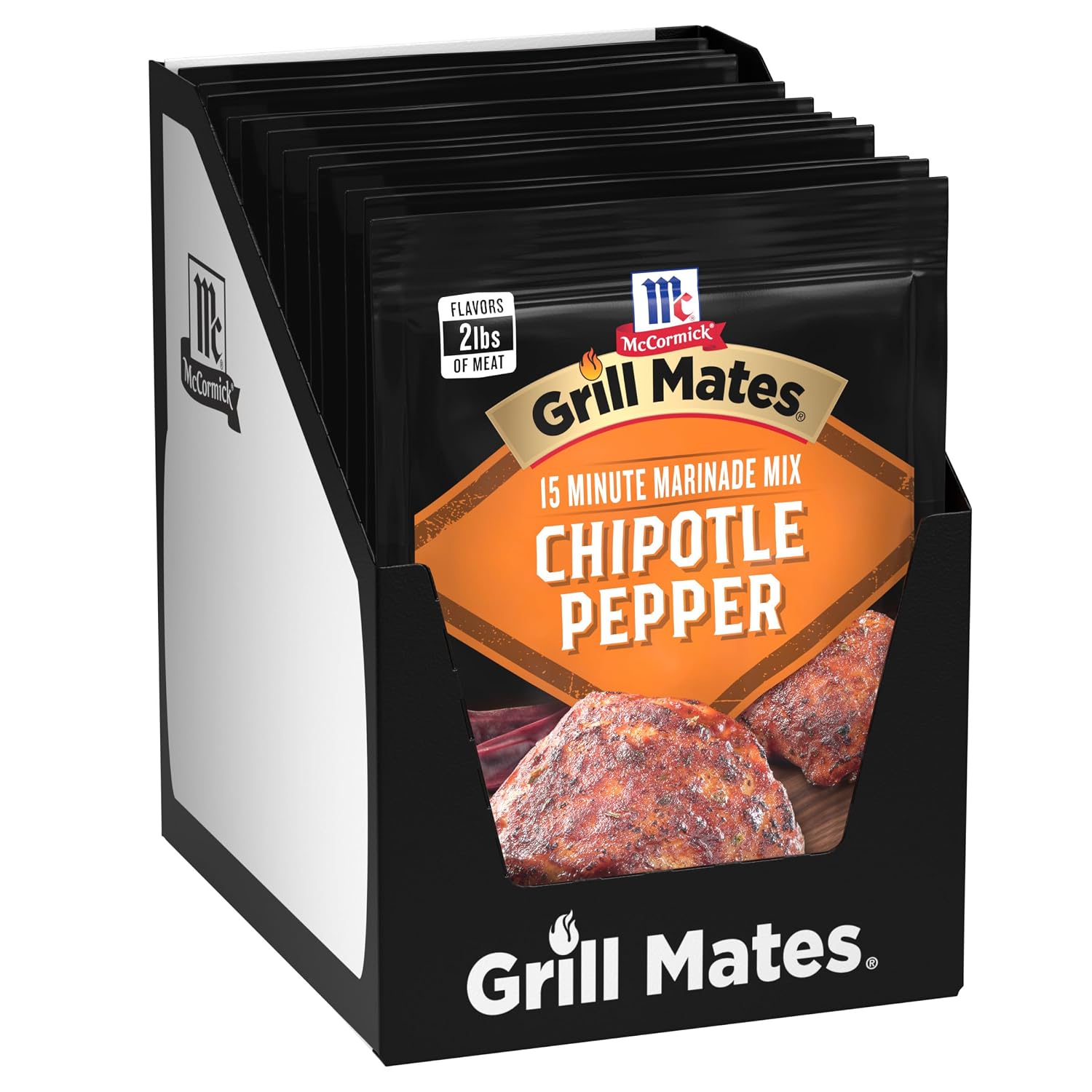 McCormick Grill Mates Chipotle Pepper Marinade Mix, 1.13 oz