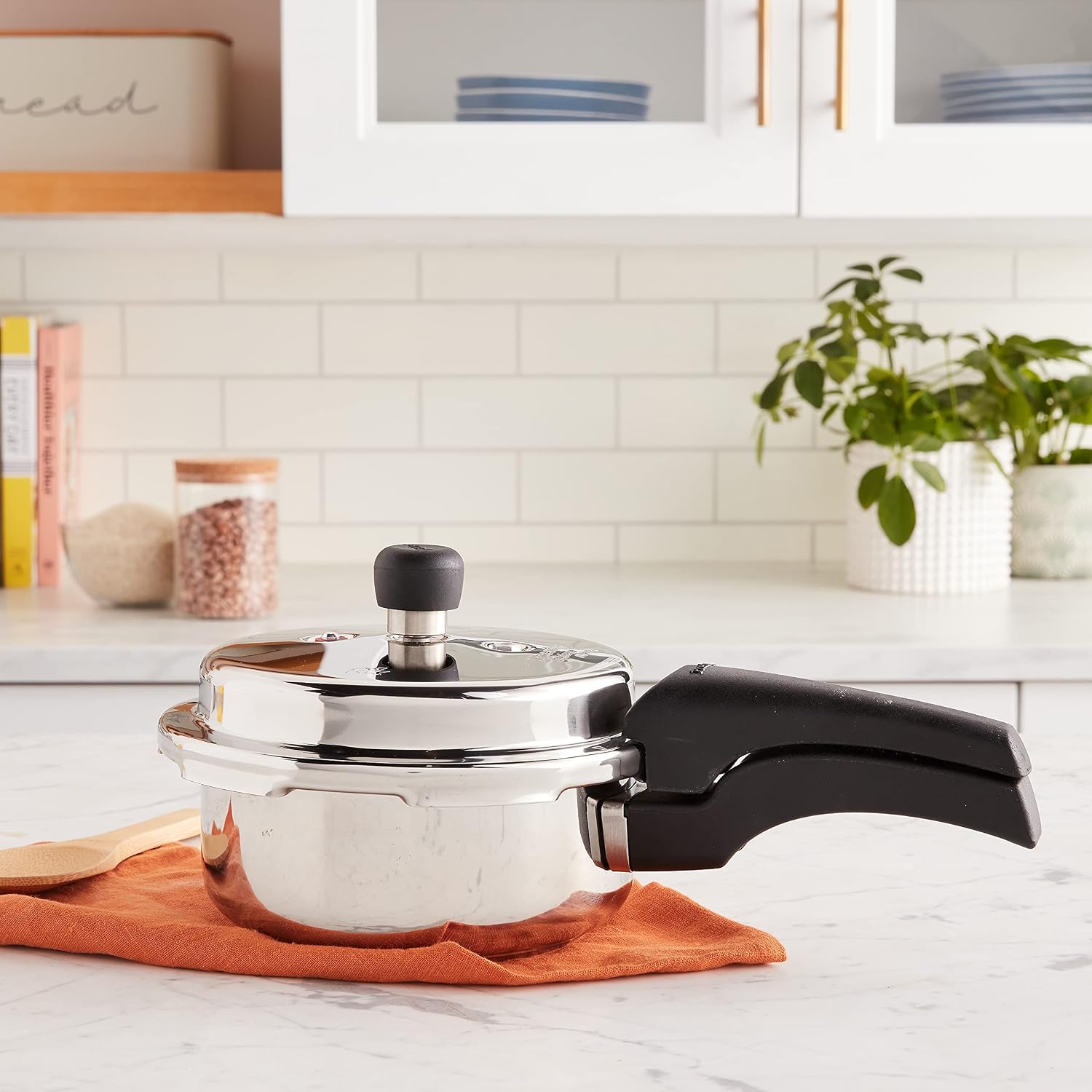 Prestige Pressure Cooker, 3-Liter, Silver