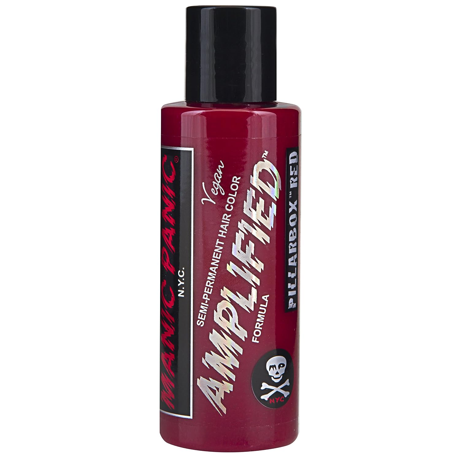 MANIC PANIC Cotton Candy Pink Hair Color - Amplified - Semi Permanent Hair Dye - Bright Pink Cool Toned Color - Glows in Blacklight - Vegan, PPD & Ammonia-Free - For Coloring Hair on Women & Men