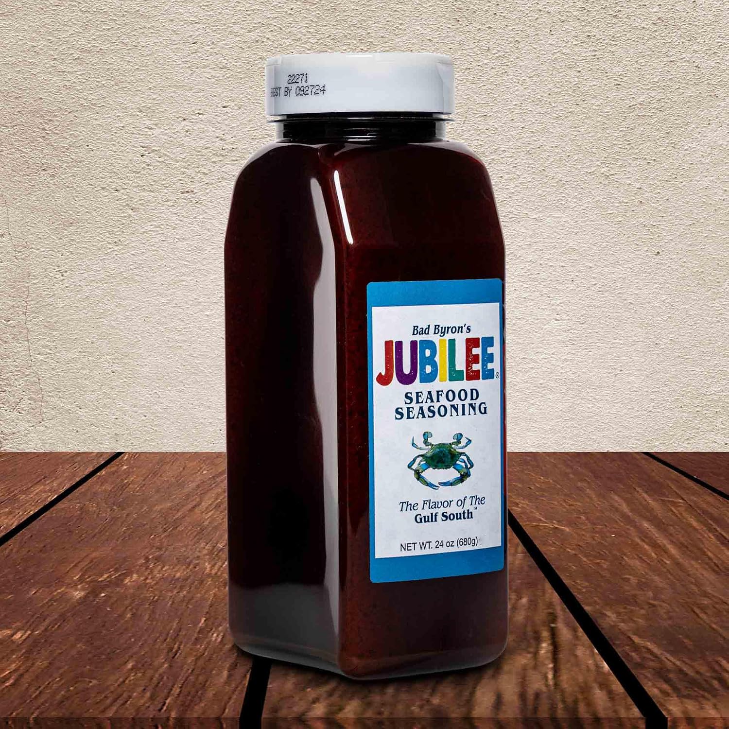 Bad Byron’s Jubilee® Seafood Seasoning – 24 oz | Bold Gulf Coast Flavor | Perfect for Shrimp, Fish, Crab & More | All-Purpose Cajun-Style Blend