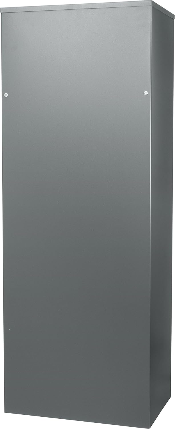 Large Steel Freestanding Floor Parcel Lockable Drop Slot Mail Box