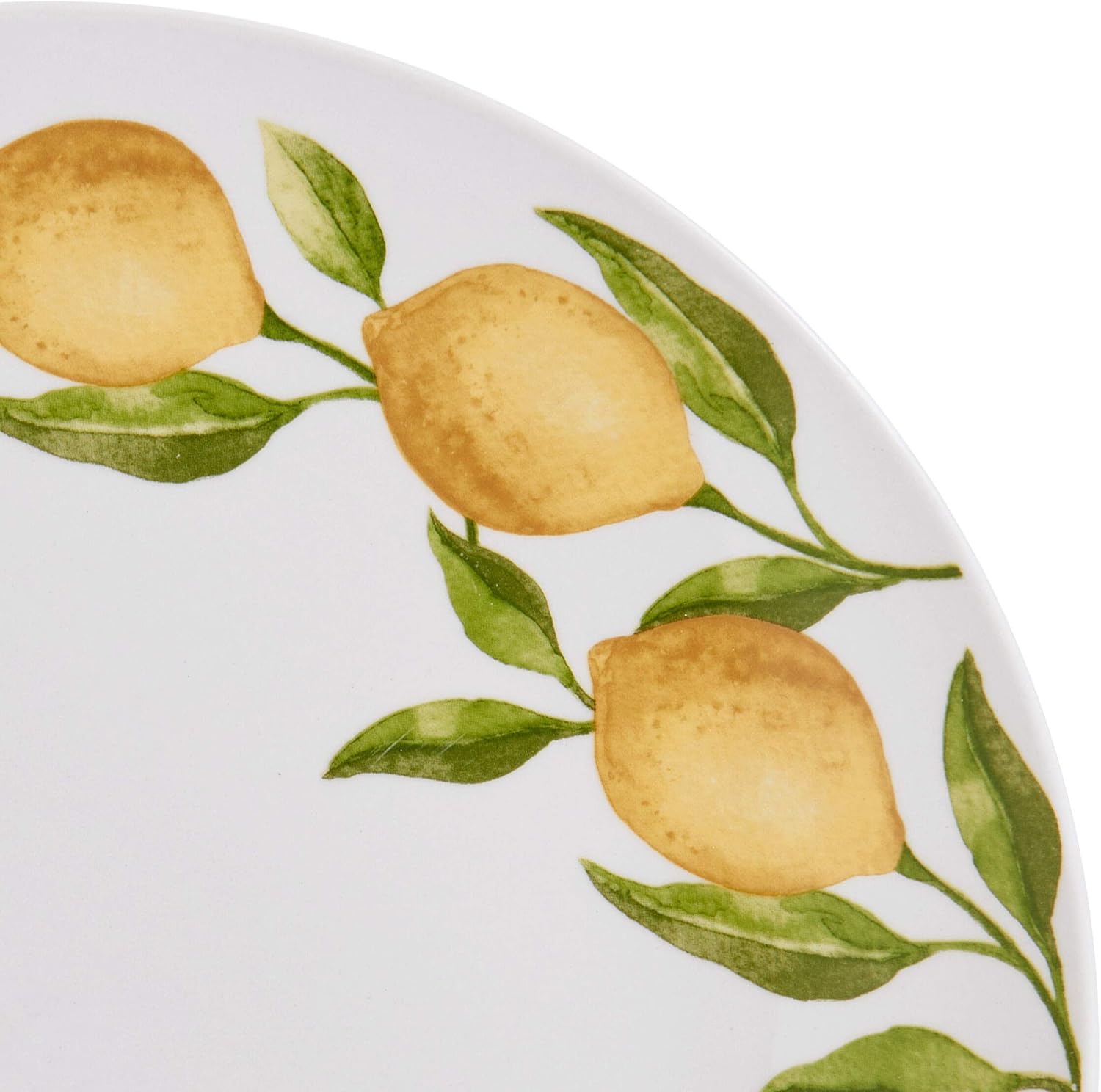 Studio Nova Kendall 16 Piece Dinnerware Set - White Porcelain Modern Tableware with Coupe Shapes & Unique Rim Design - Includes Dinner Plates Bowls
