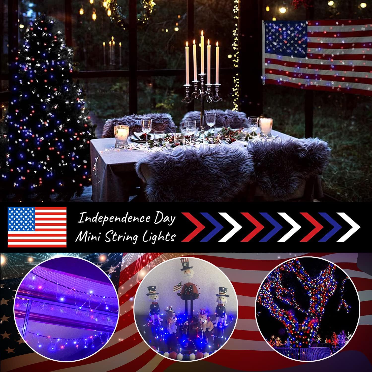 Solar Fairy String Lights, Cool White, 100Led, Outdoor Waterproof