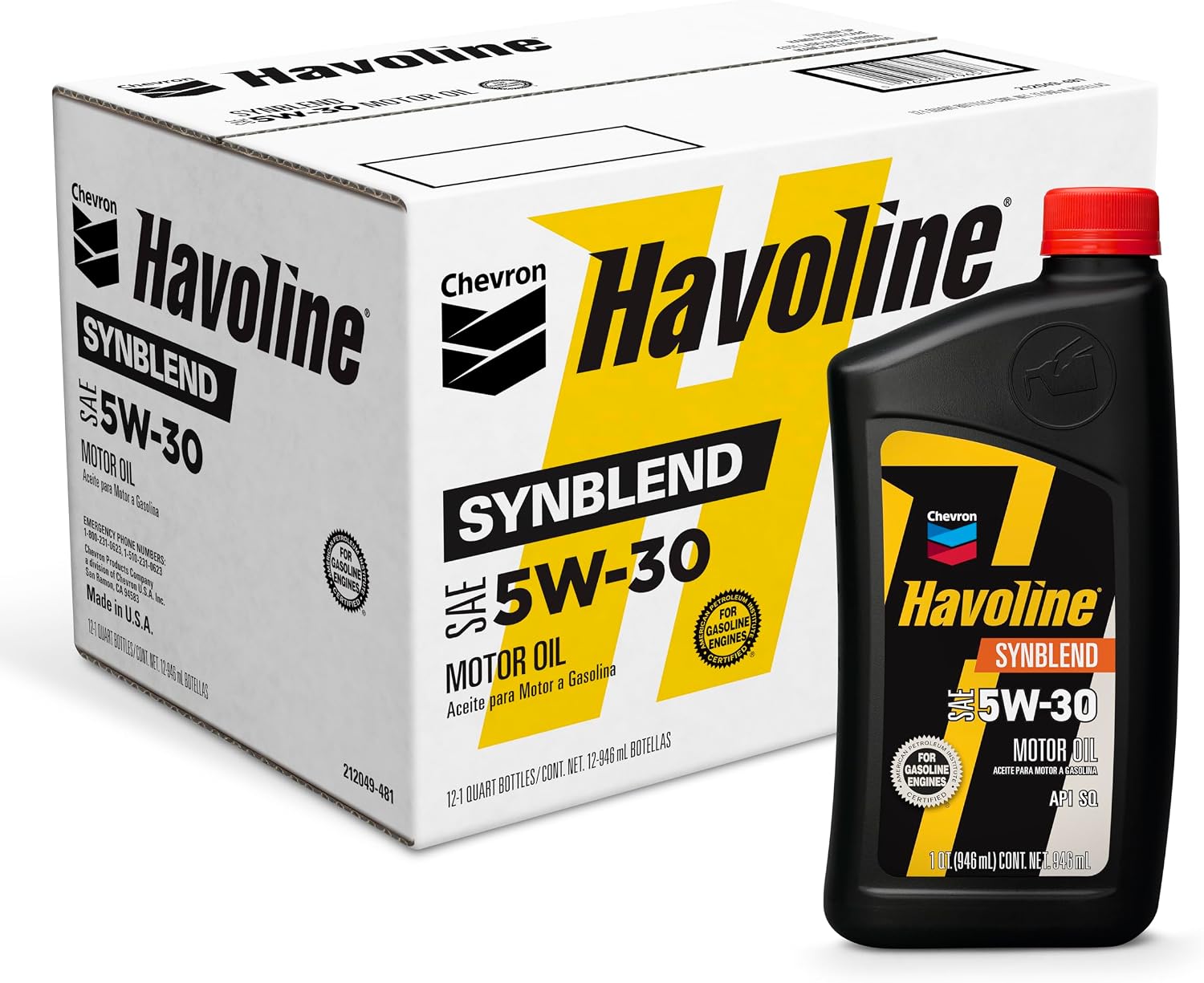 5W-20 Motor Oil - 1 qt. (223393720)